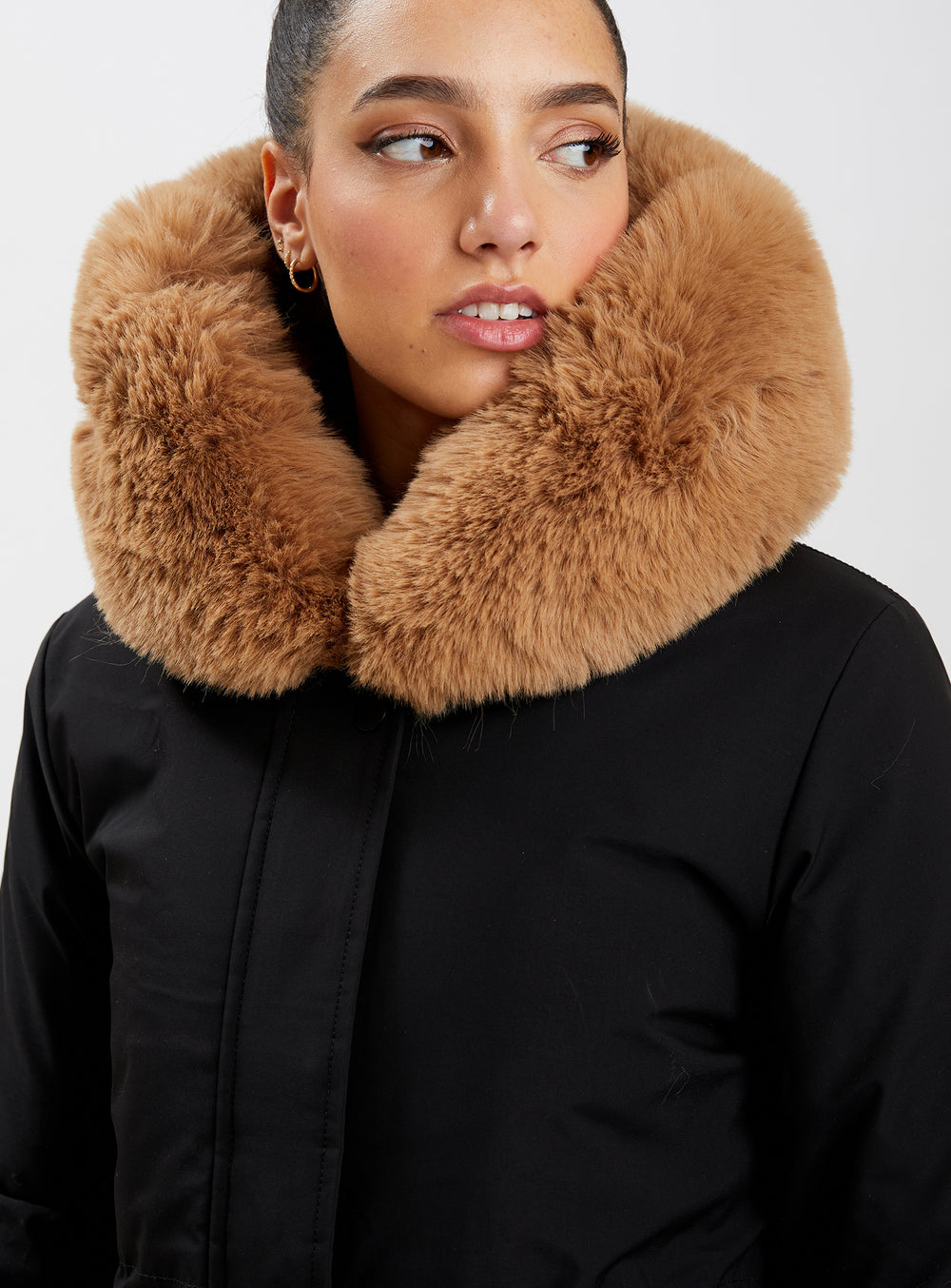 KATHERINE| Fur lined Parka ||KATHERINE| Parka doublé en fourrure