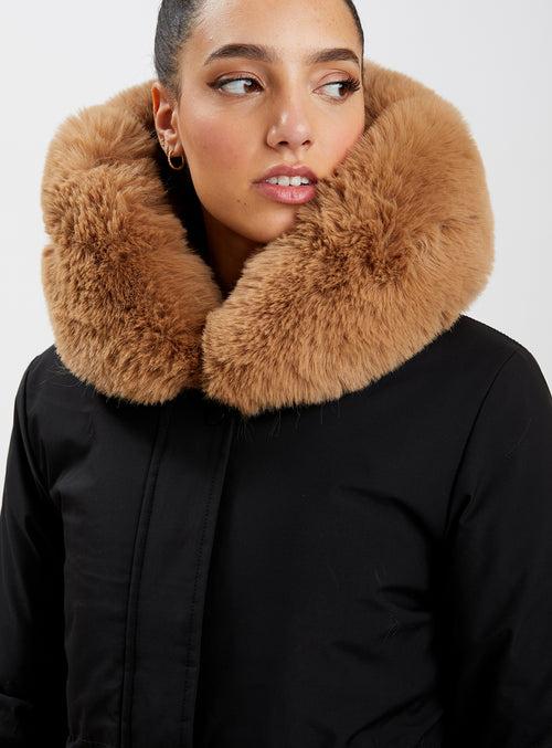 KATHERINE| Fur lined Parka ||KATHERINE| Parka doublé en fourrure