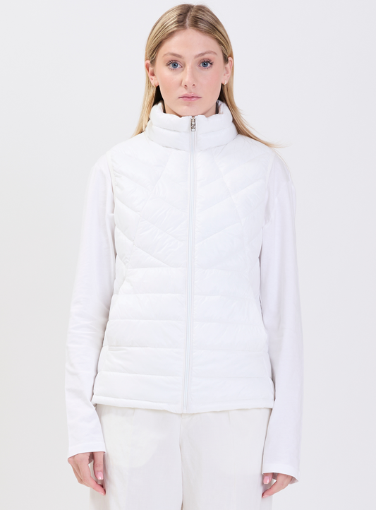 NOVILLE| Gilet ultraléger|| NOVILLE|Gilet ultraléger à fermeture éclair