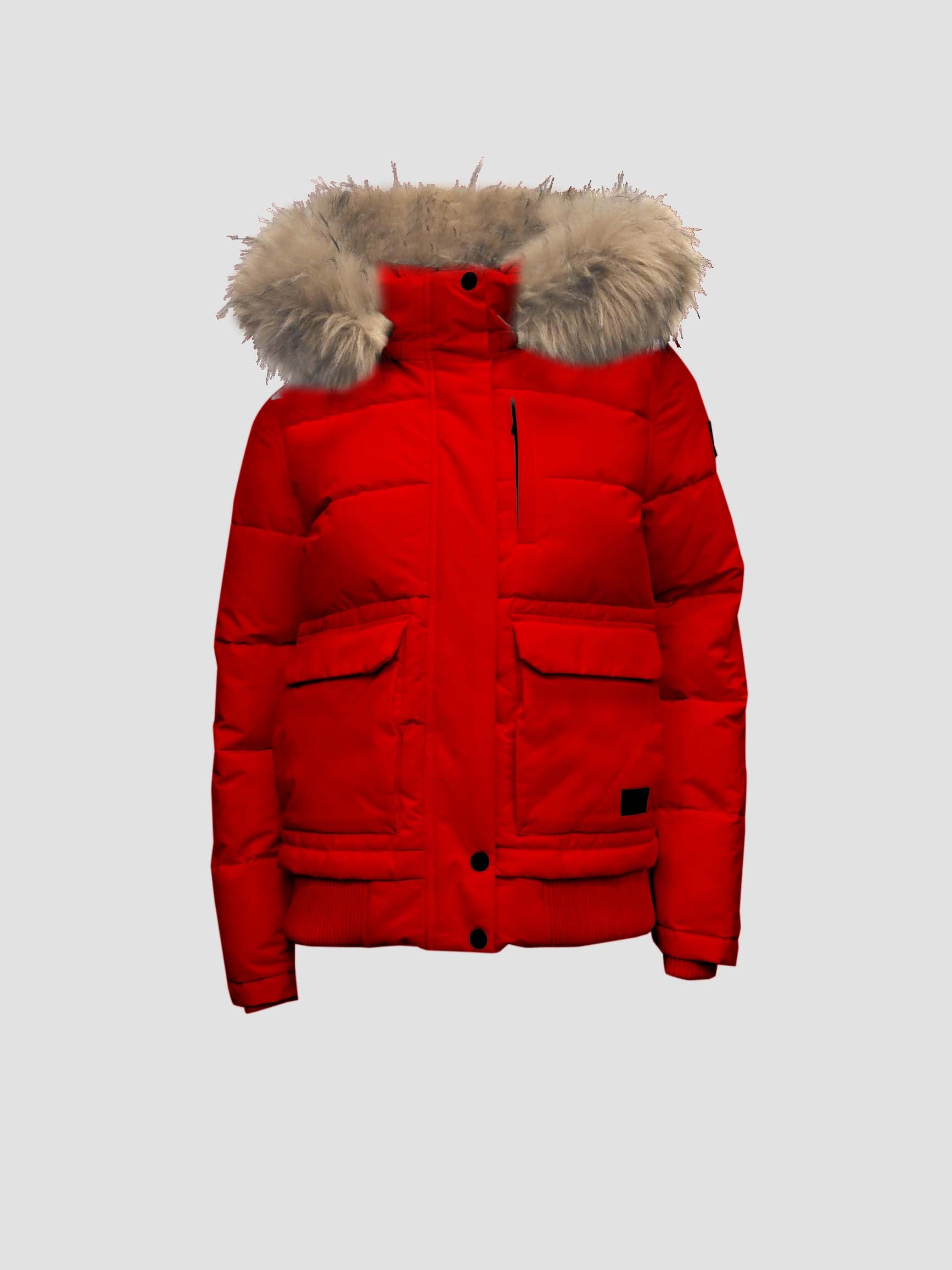 OVALIA | Removable Hood & Fur Bomber