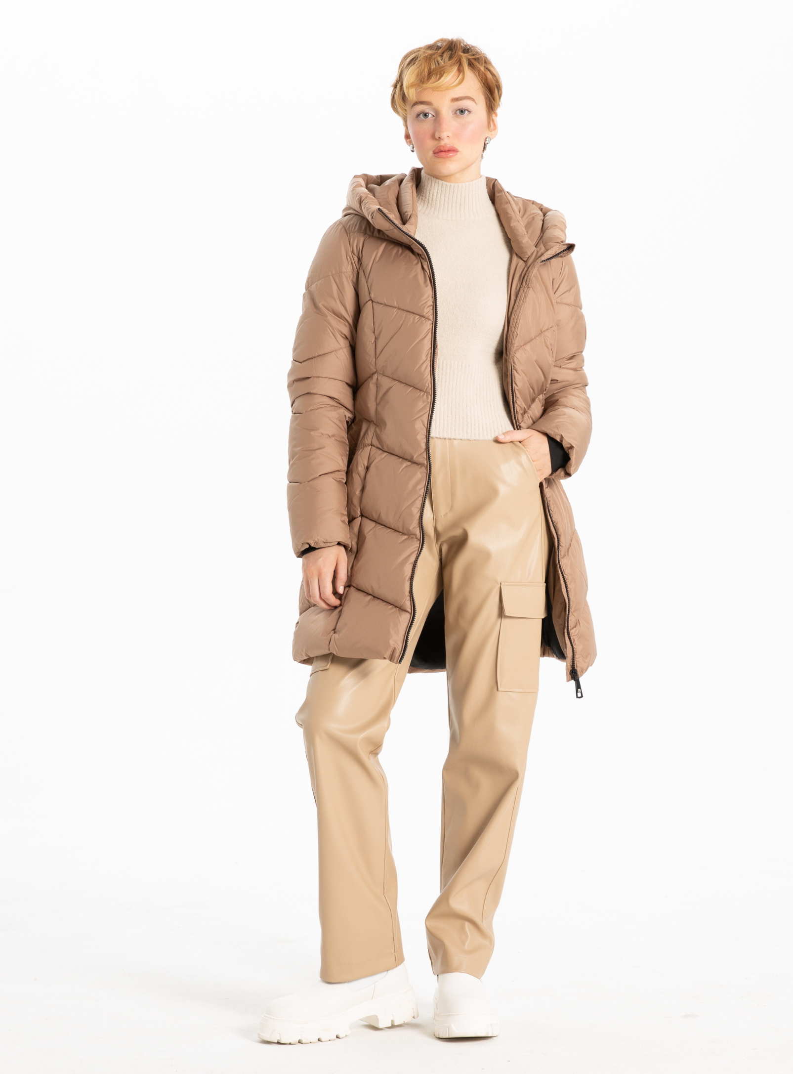 JOSEPHINA | Design classique de doudoune longue