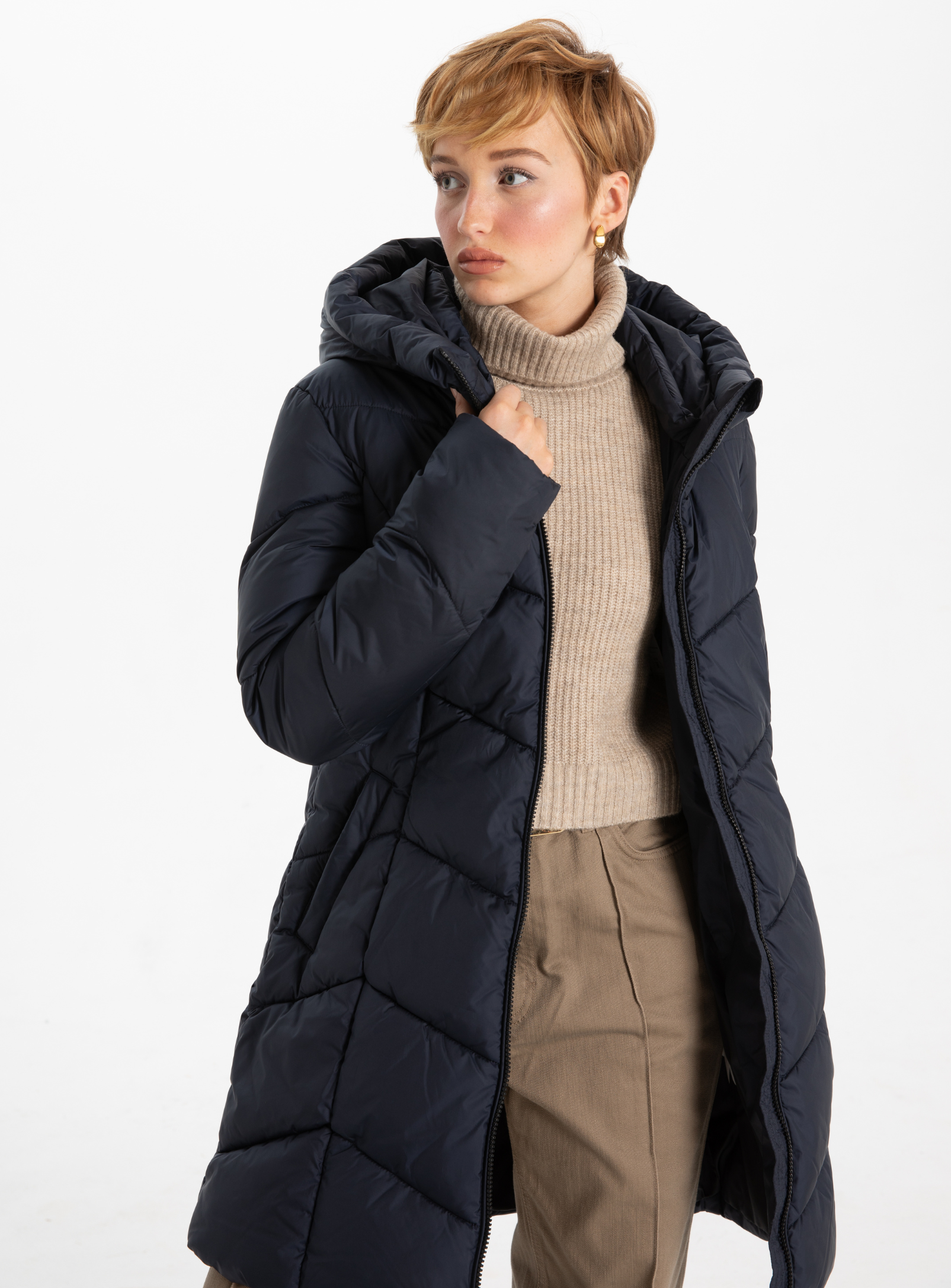 JOSEPHINA | Design classique de doudoune longue