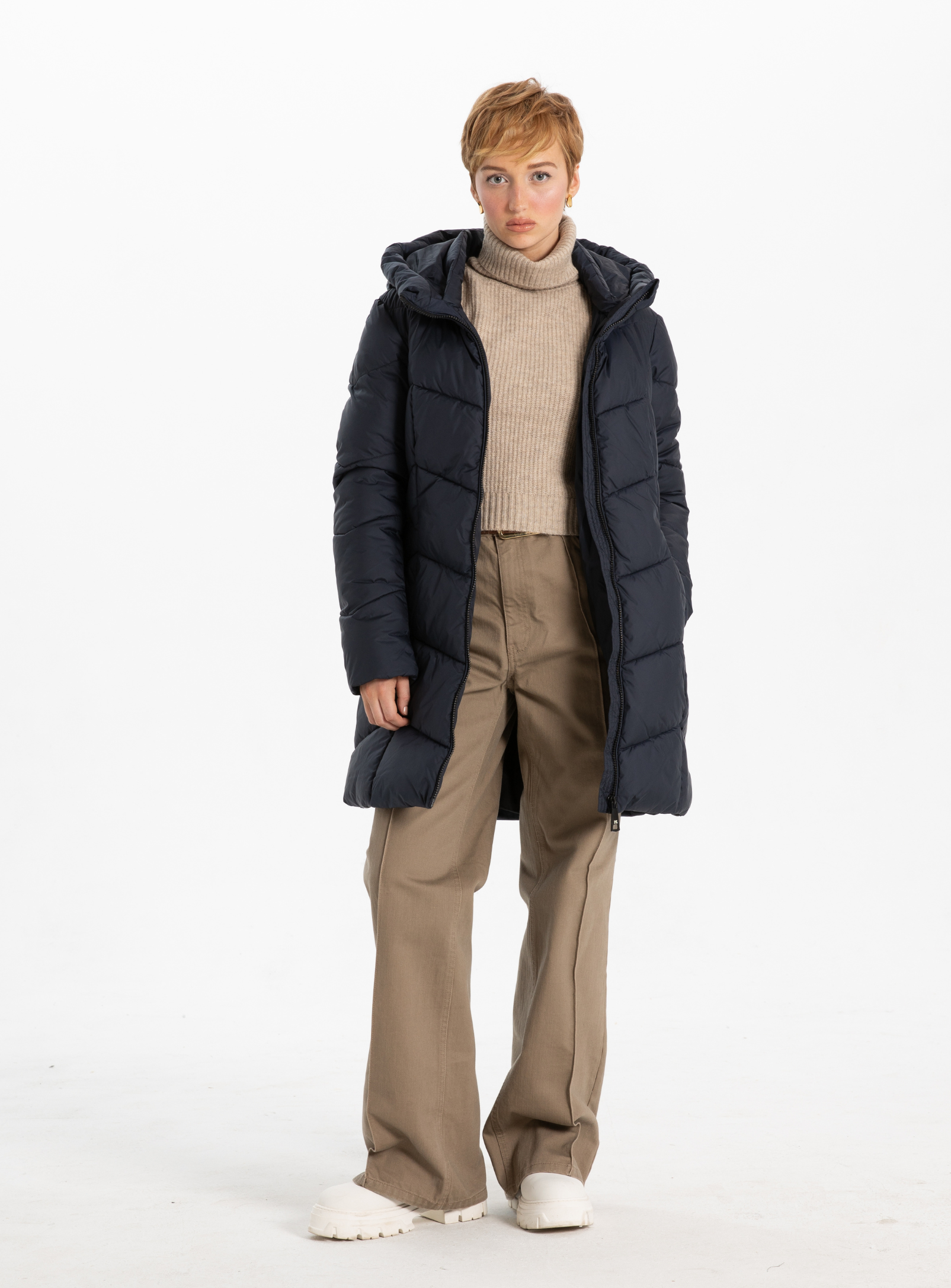 JOSEPHINA | Design classique de doudoune longue