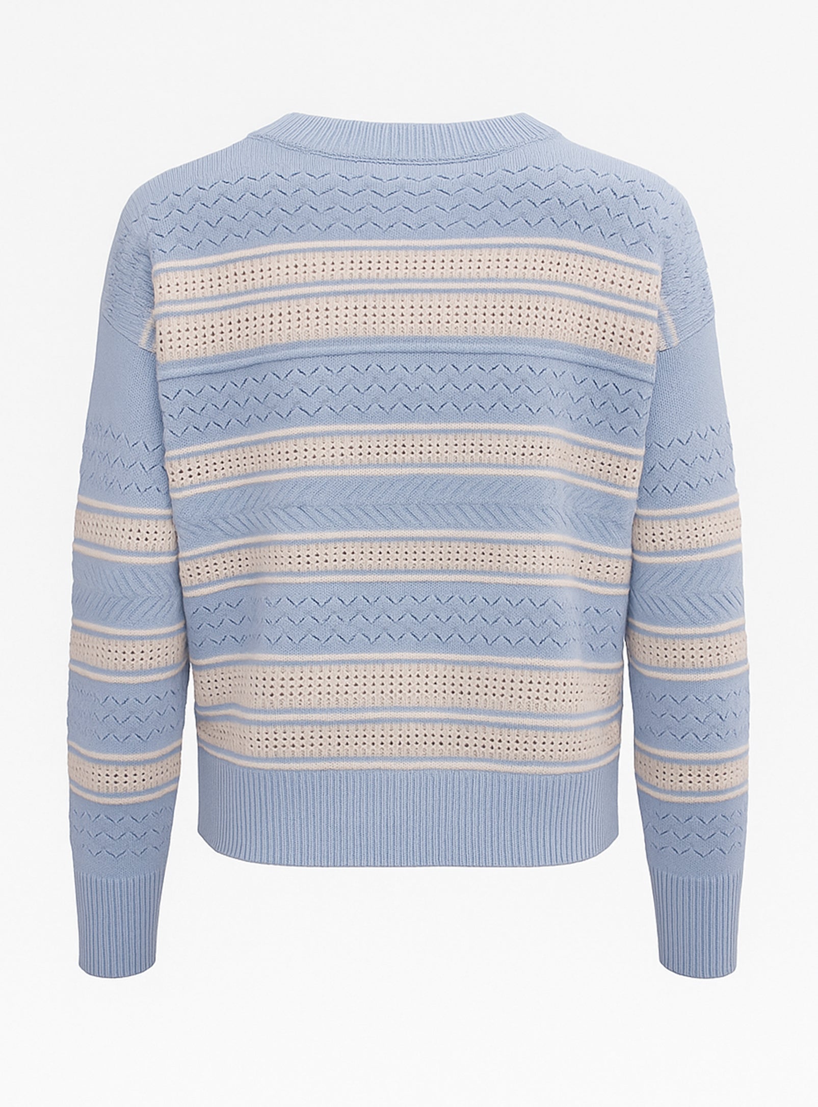 IRIS | Crew Neck Striped Sweater