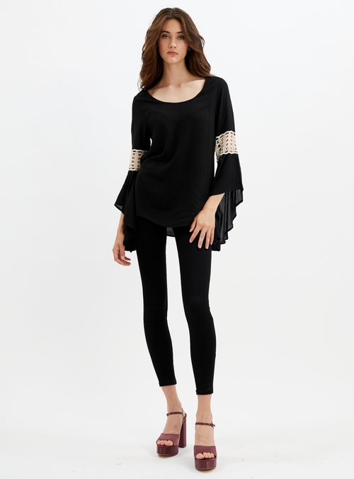 BIANCA | Long Sleeve Crew Neck || BIANCA | Col Rond
