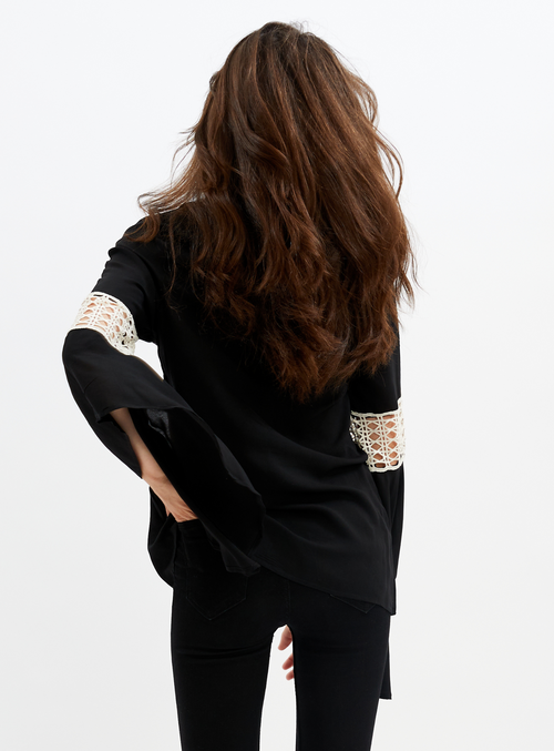BIANCA | Long Sleeve Crew Neck || BIANCA | Col Rond