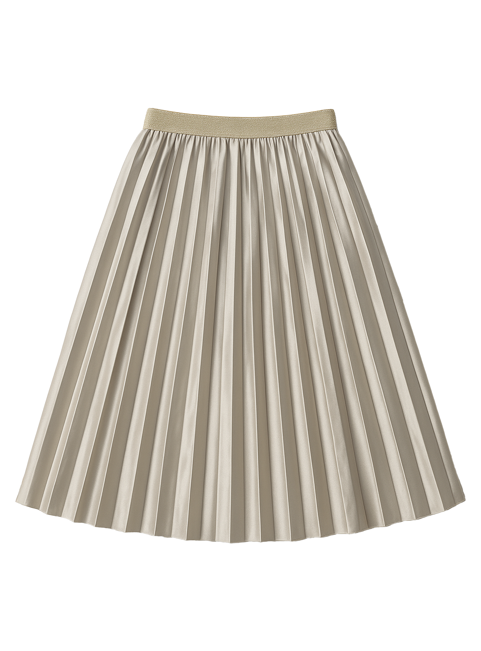 LILOU | Jupe Midi Plissée