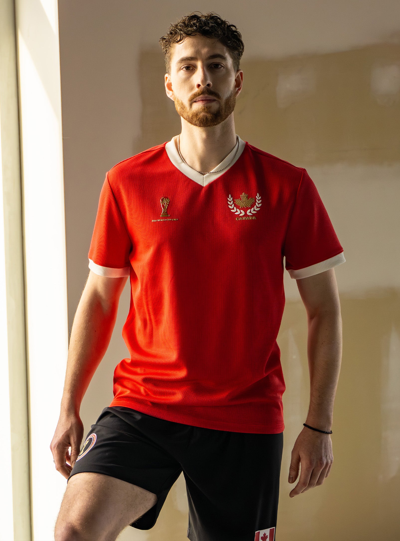 Waffle Effect Canada Jersey || Maillot Canada en Jersey Gaufré