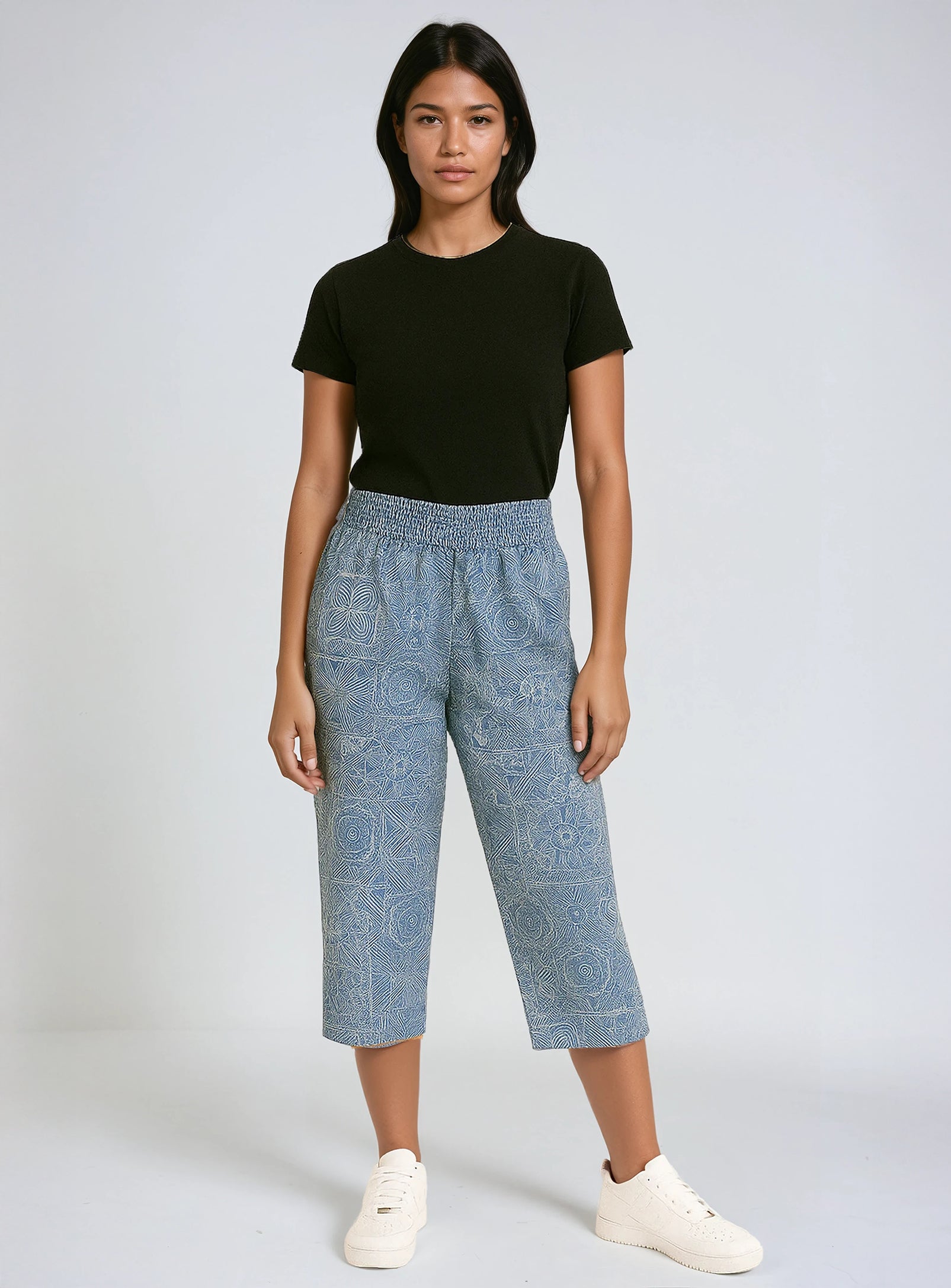 Carly | Pantalon Capri À Tail