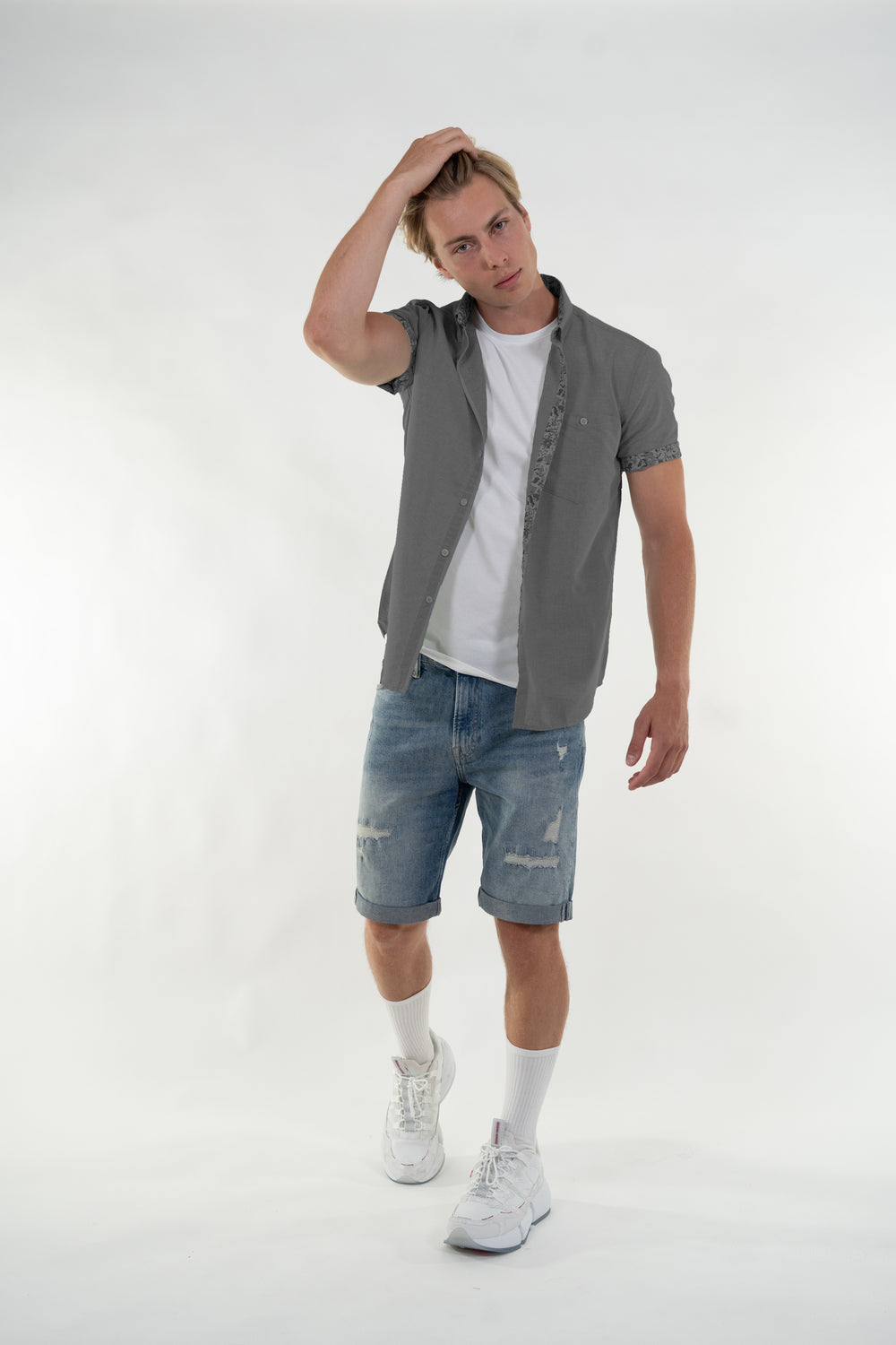 Grey melange||Gris mélange