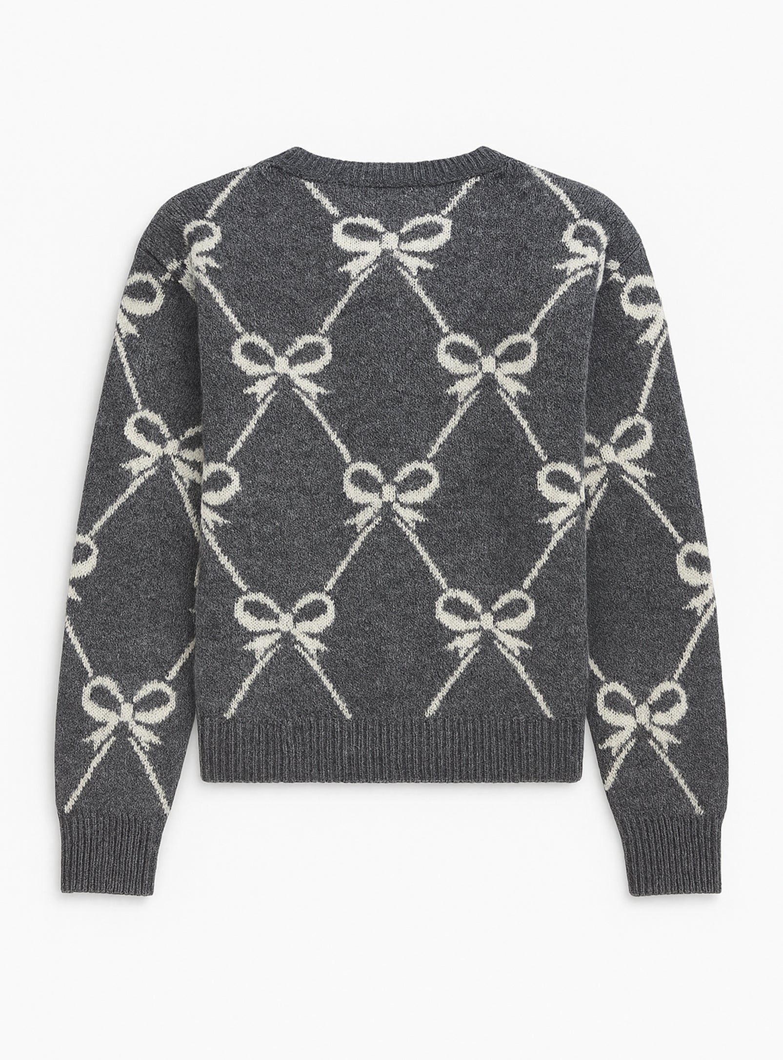 MANON | Sweater with Bow Pattern
