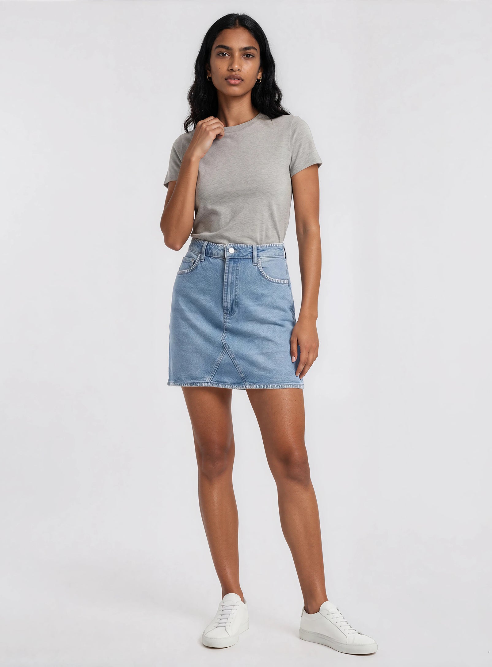 CAMILLE | Denim Skirt