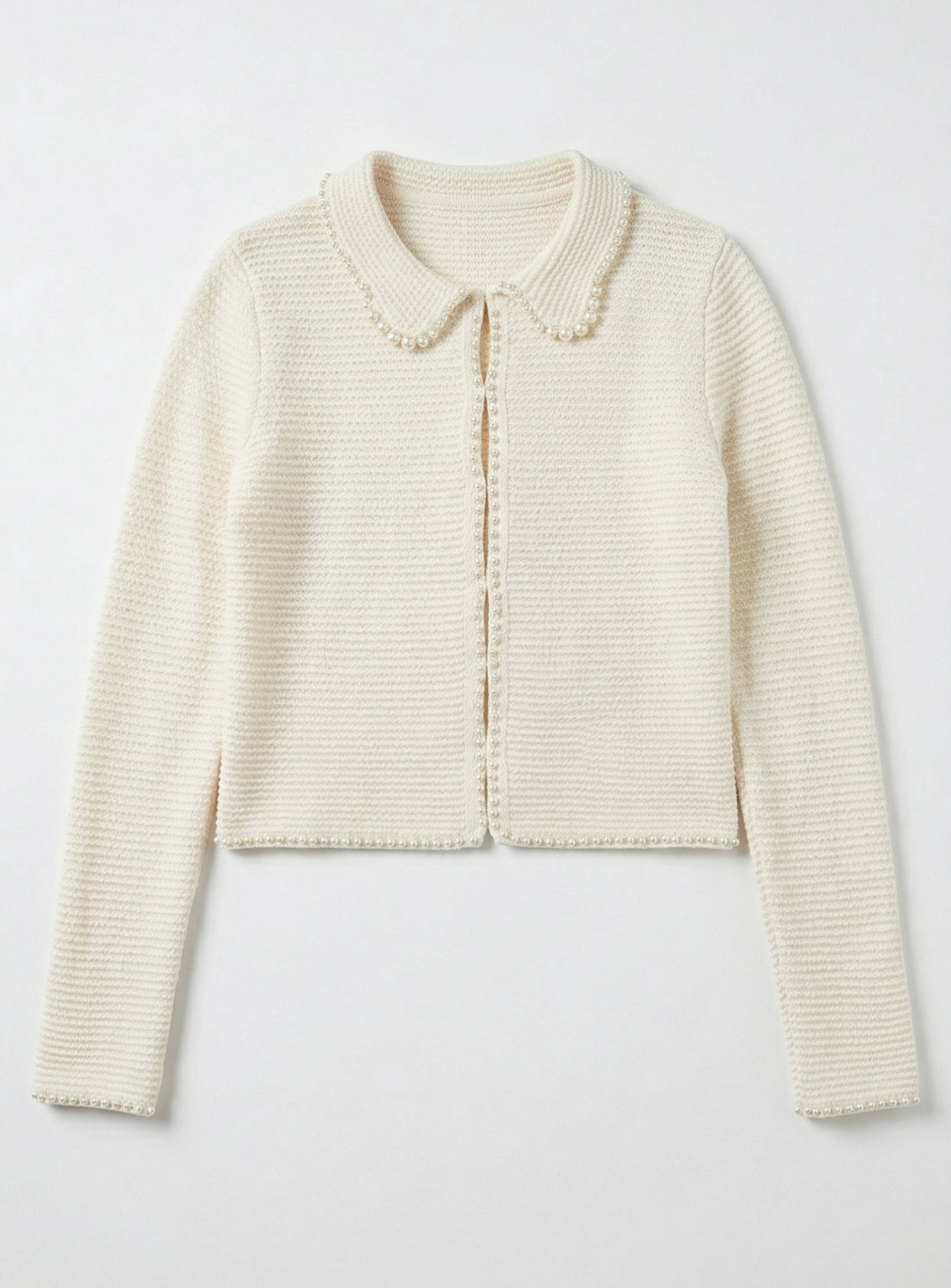 ALIA | Trim Knit Cardigan