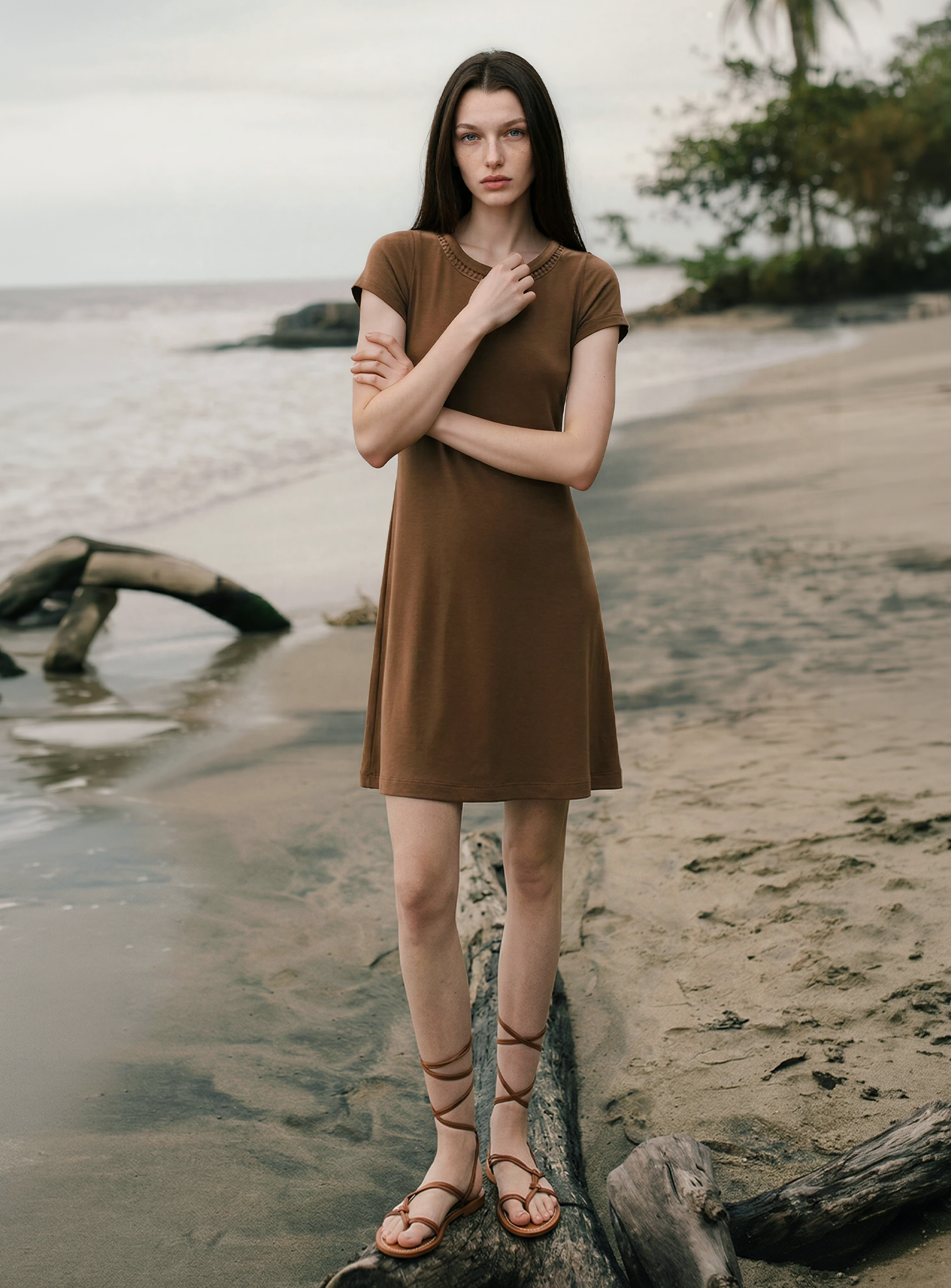 ELINA | Short Sleeve Dress