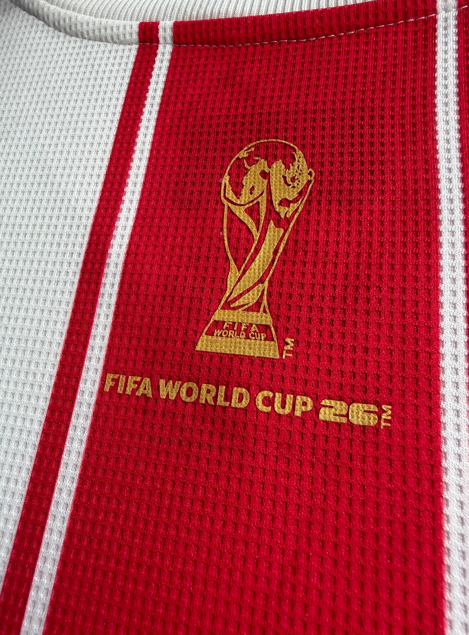 Maillot Canada en Jersey Gaufré