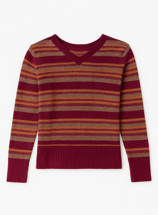 INAYA | Long-Sleeve Striped Sweater || INAYA | Chandail rayé à manches longues
