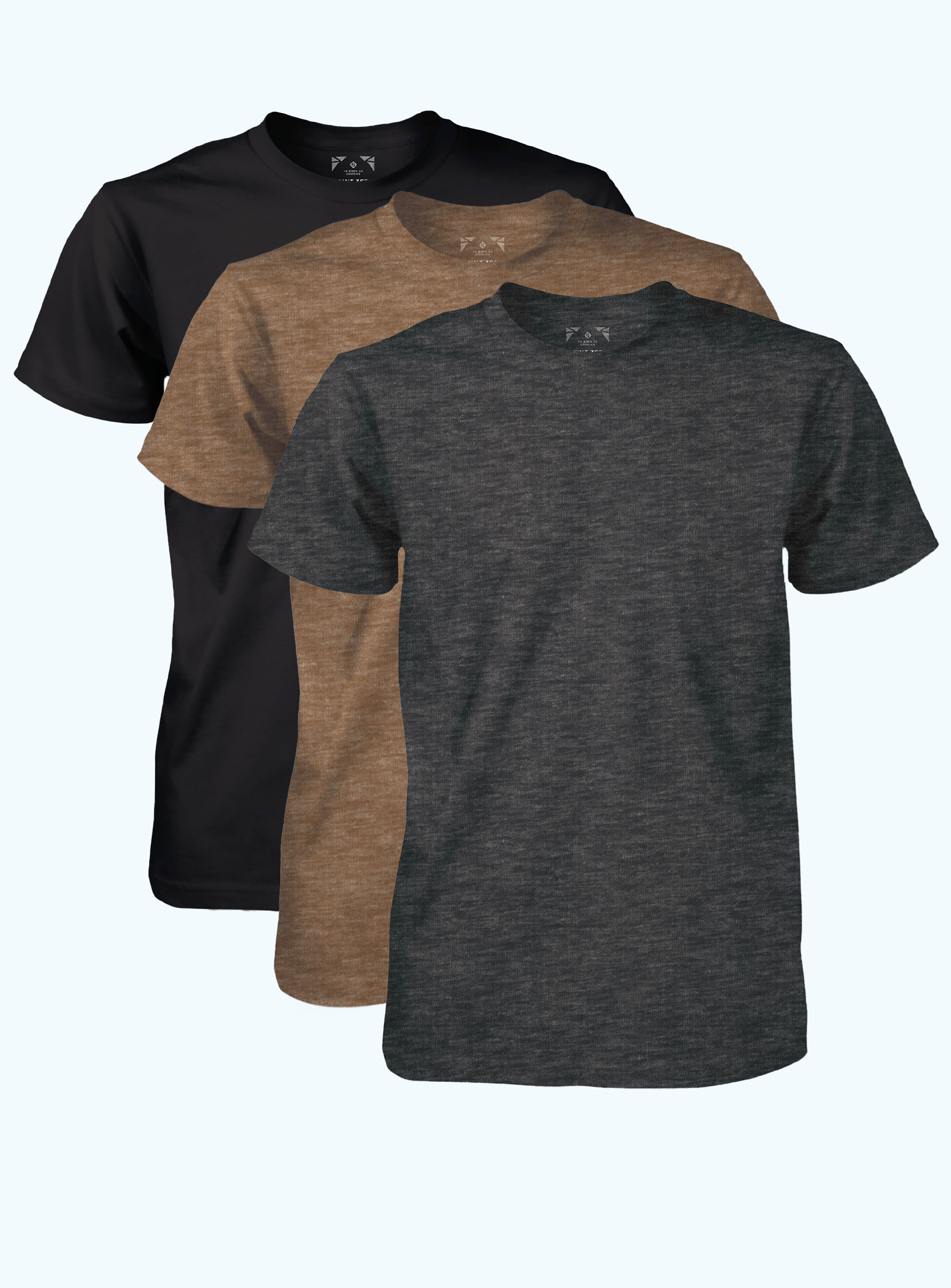 3-Pack Cotton Organic T-shirts