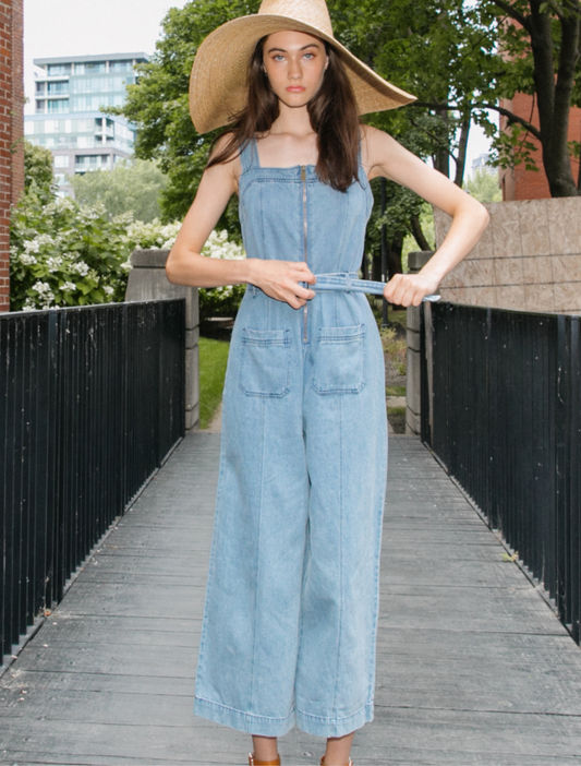 PEYA |  Denim jumpsuit || PEYA | Combinaison en jean