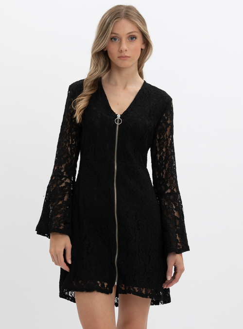 ANETRA Long sleeve lace dress ANETRA Robe manches longues en dentelle