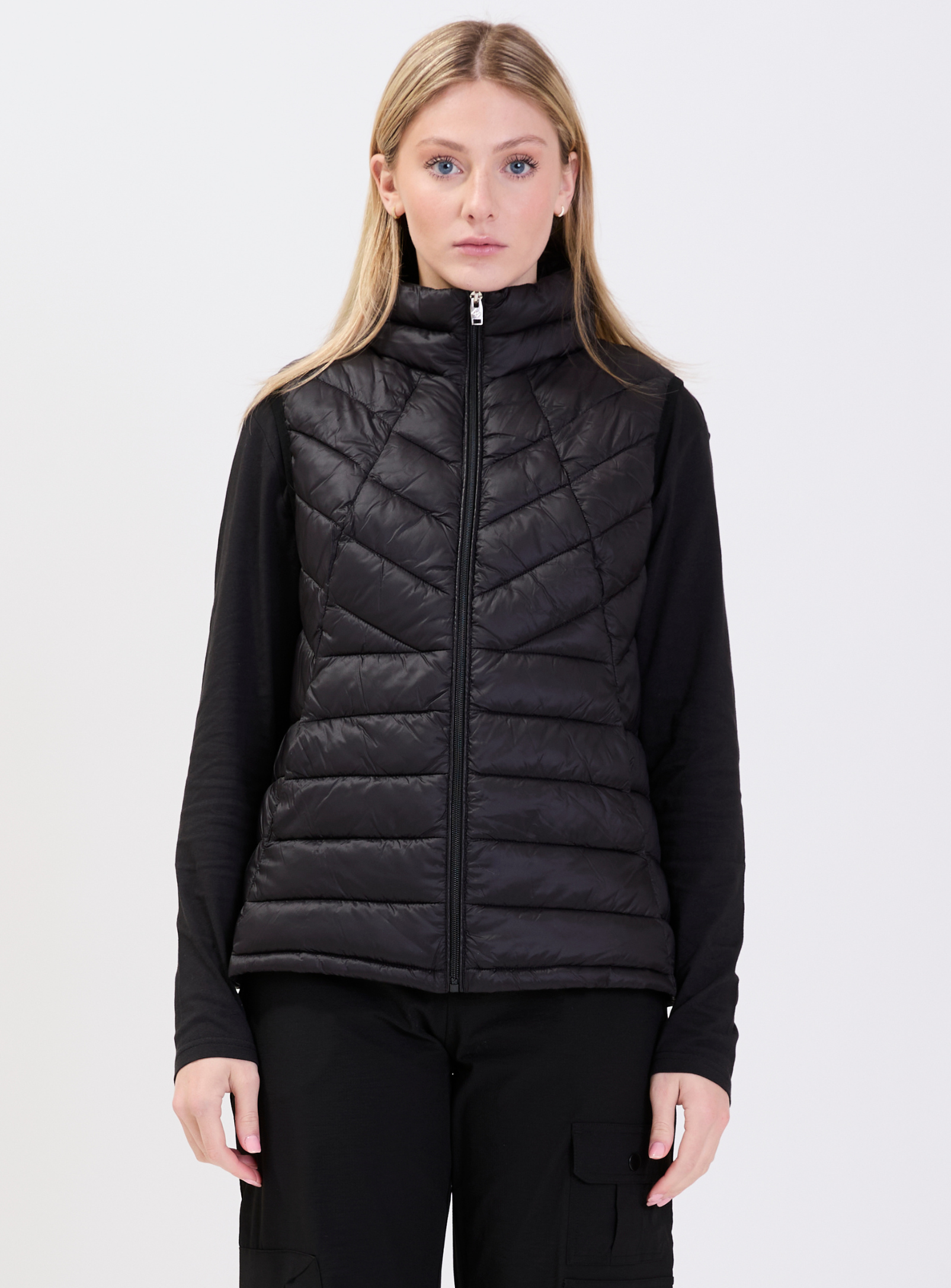 NOVILLE|Gilet ultraléger à fermeture éclai