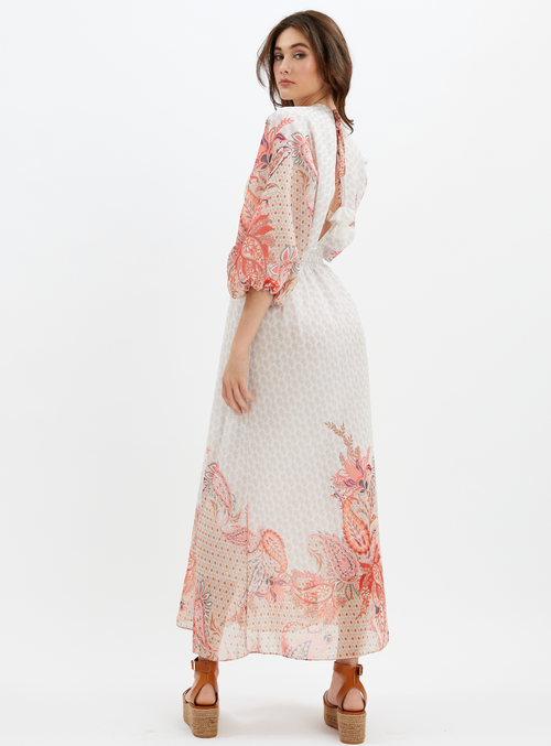 HELAINE | Retro Maxi Dress || HELAINE | Robe Longue Rétro