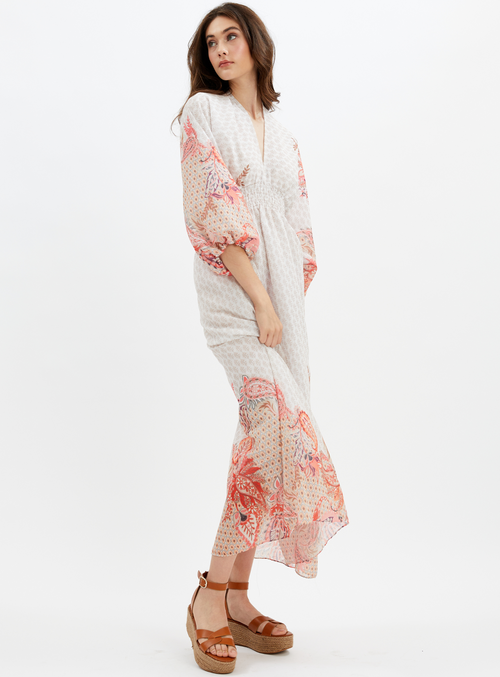 HELAINE | Retro Maxi Dress || HELAINE | Robe Longue Rétro