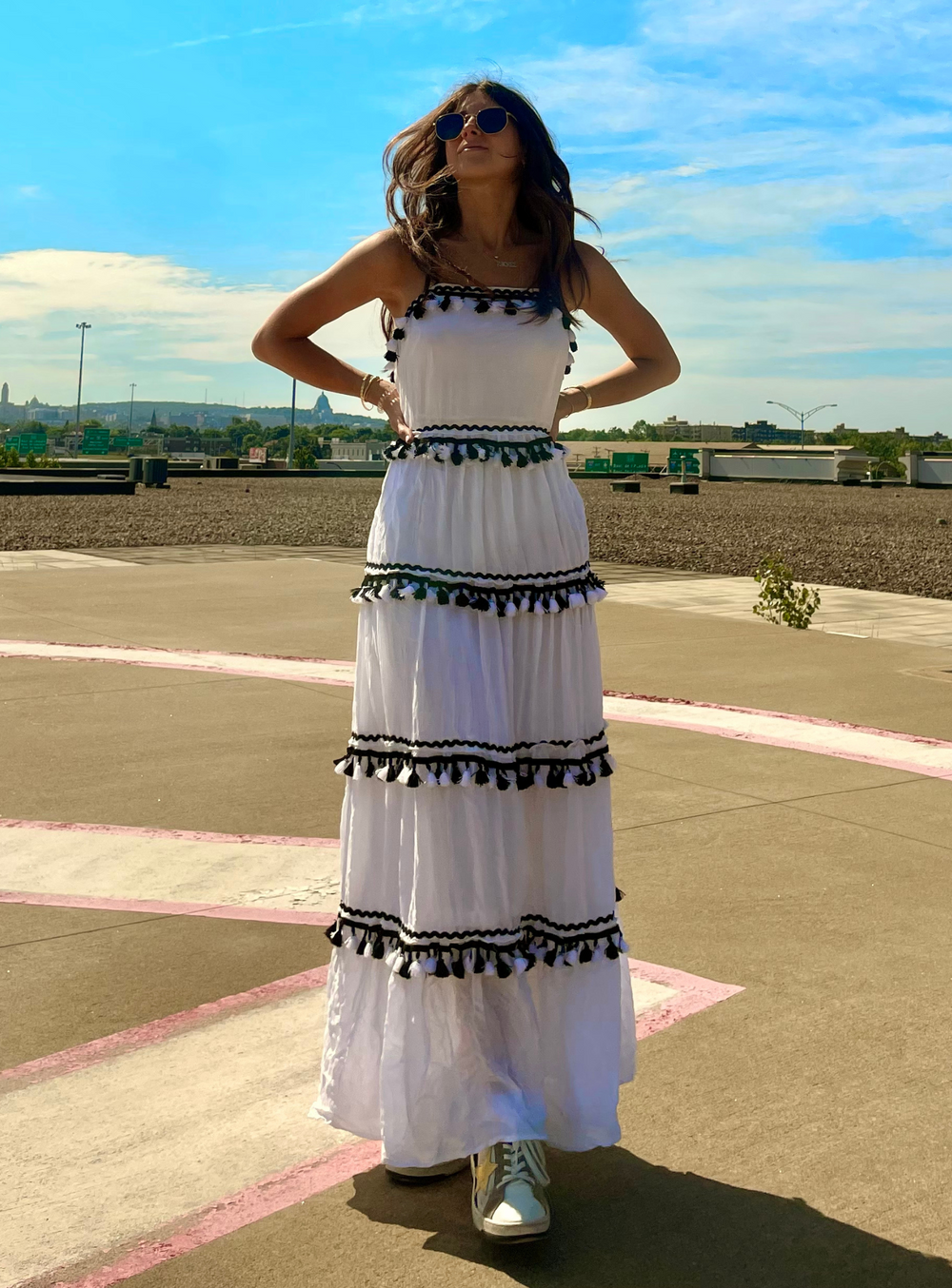 CATHERINA| Frilly Boho Dress || CATHERINA | Robe boho à froufrous