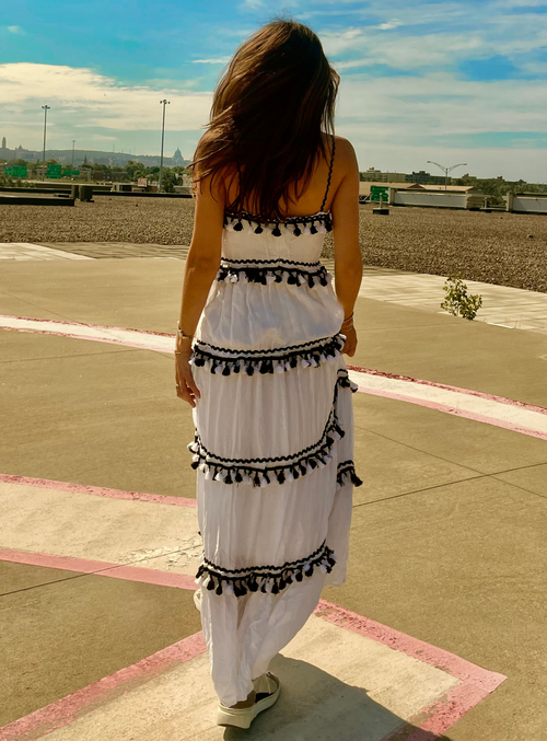 CATHERINA| Frilly Boho Dress || CATHERINA | Robe boho à froufrous