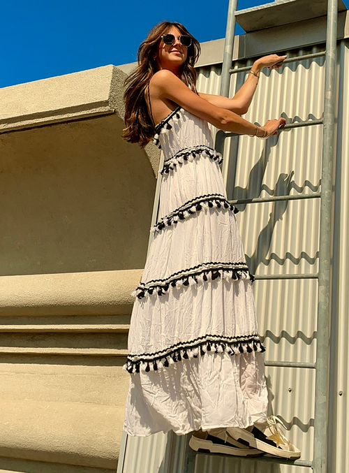 CATHERINA| Frilly Boho Dress || CATHERINA | Robe boho à froufrous