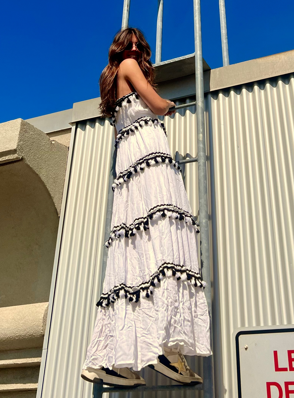 CATHERINA| Frilly Boho Dress || CATHERINA | Robe boho à froufrous