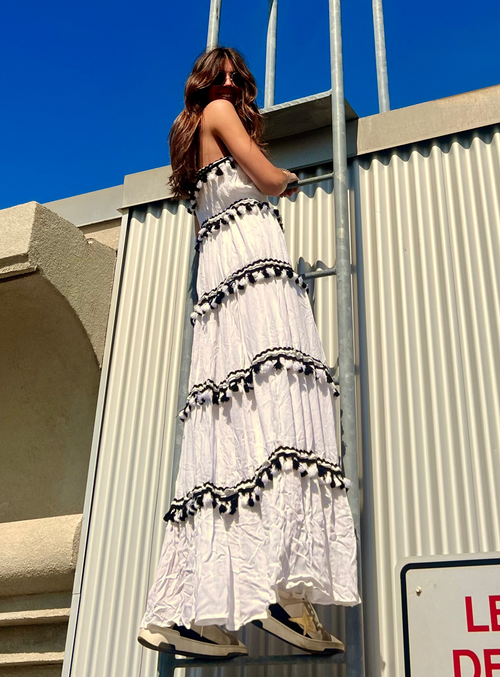 CATHERINA| Frilly Boho Dress || CATHERINA | Robe boho à froufrous