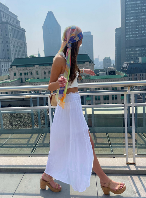 Design history online maxi skirt