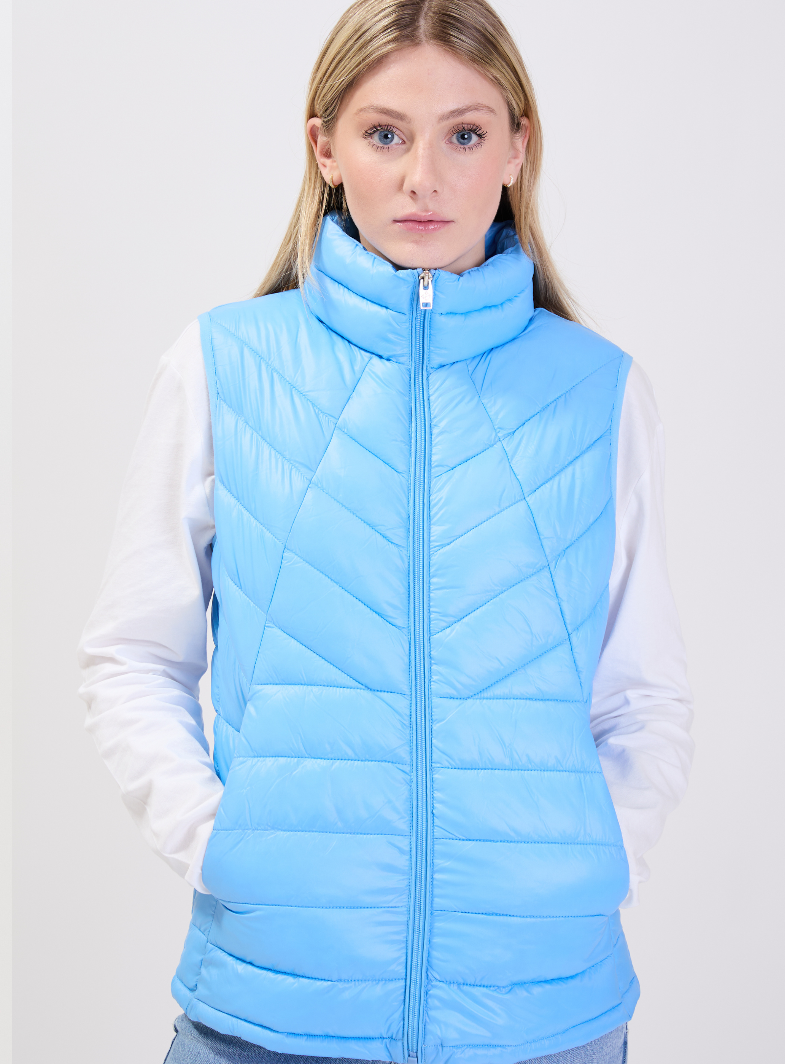 NOVILLE|Gilet ultraléger à fermeture éclair