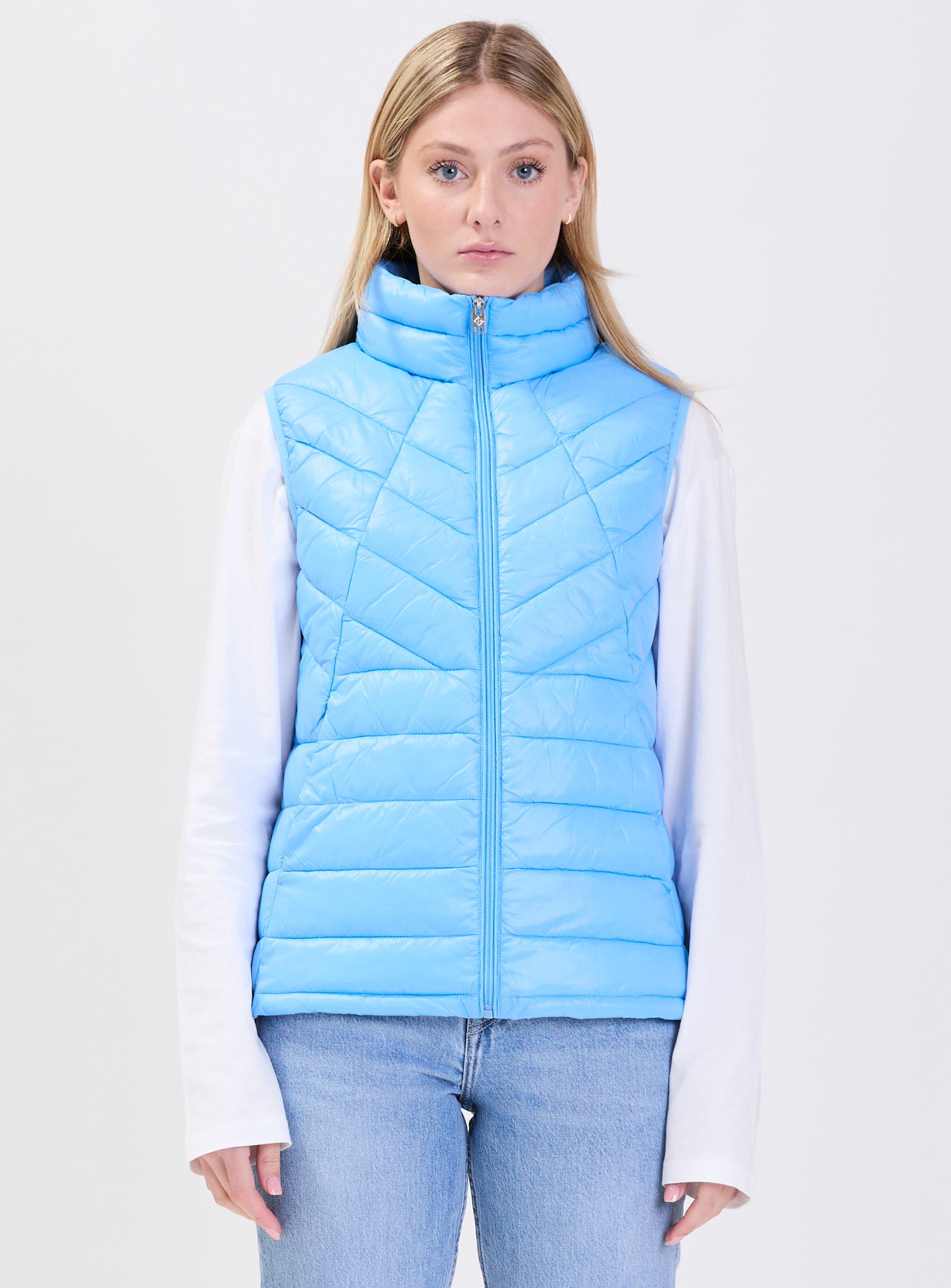 NOVILLE|Gilet ultraléger à fermeture éclair