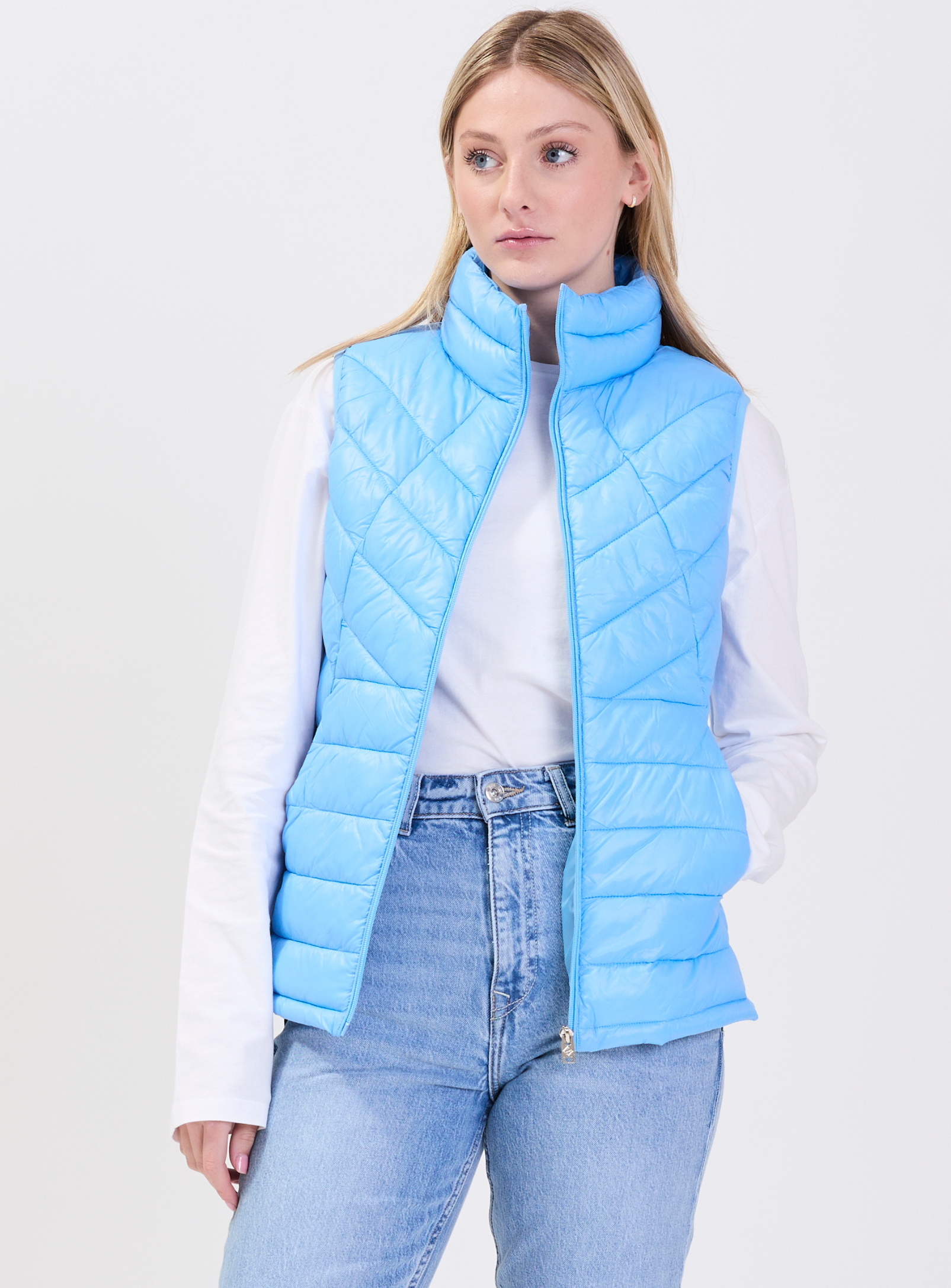 NOVILLE|Gilet ultraléger à fermeture éclair