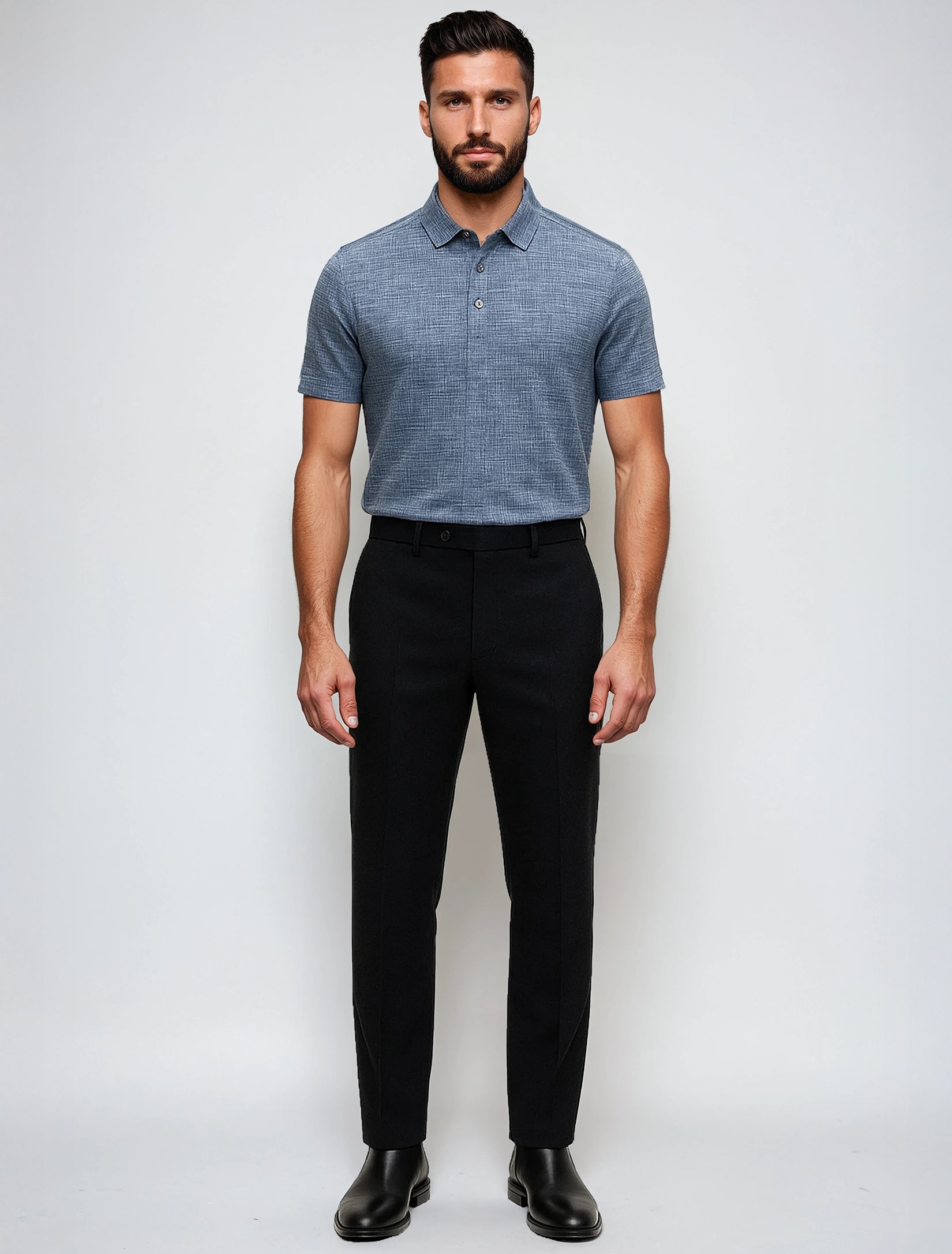 VICE | Knit Flex 4 Way Jersey Polo