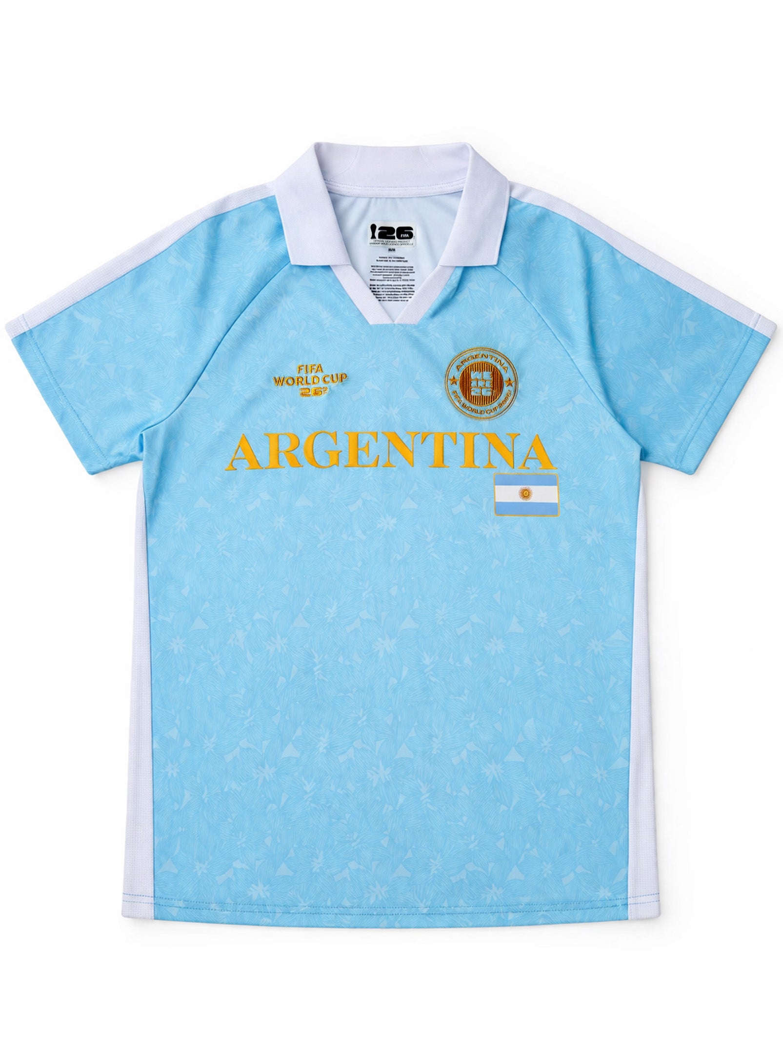 Argentina Collar Soccer Jersey