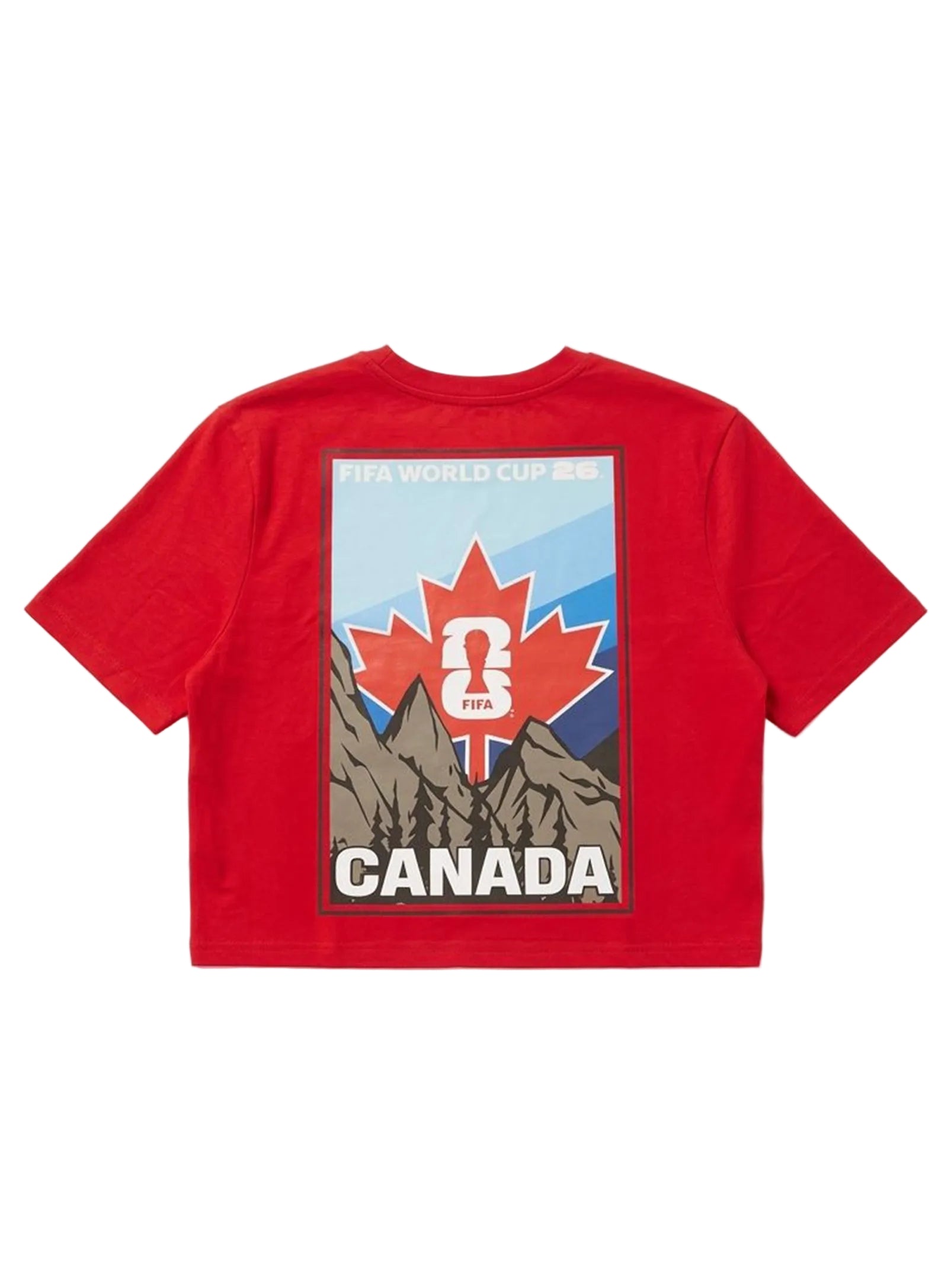 Canada t-shirt court