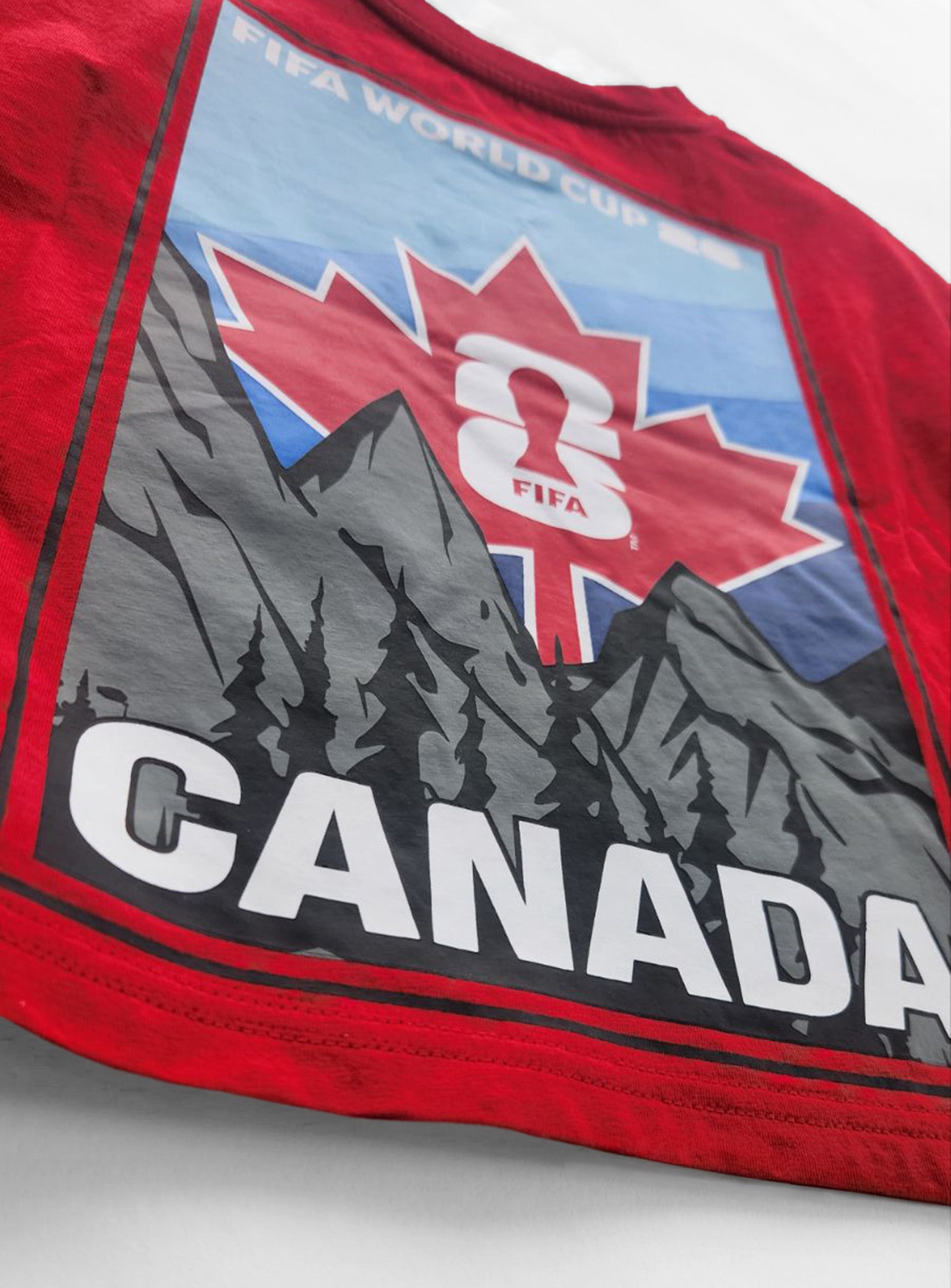 Canada t-shirt court