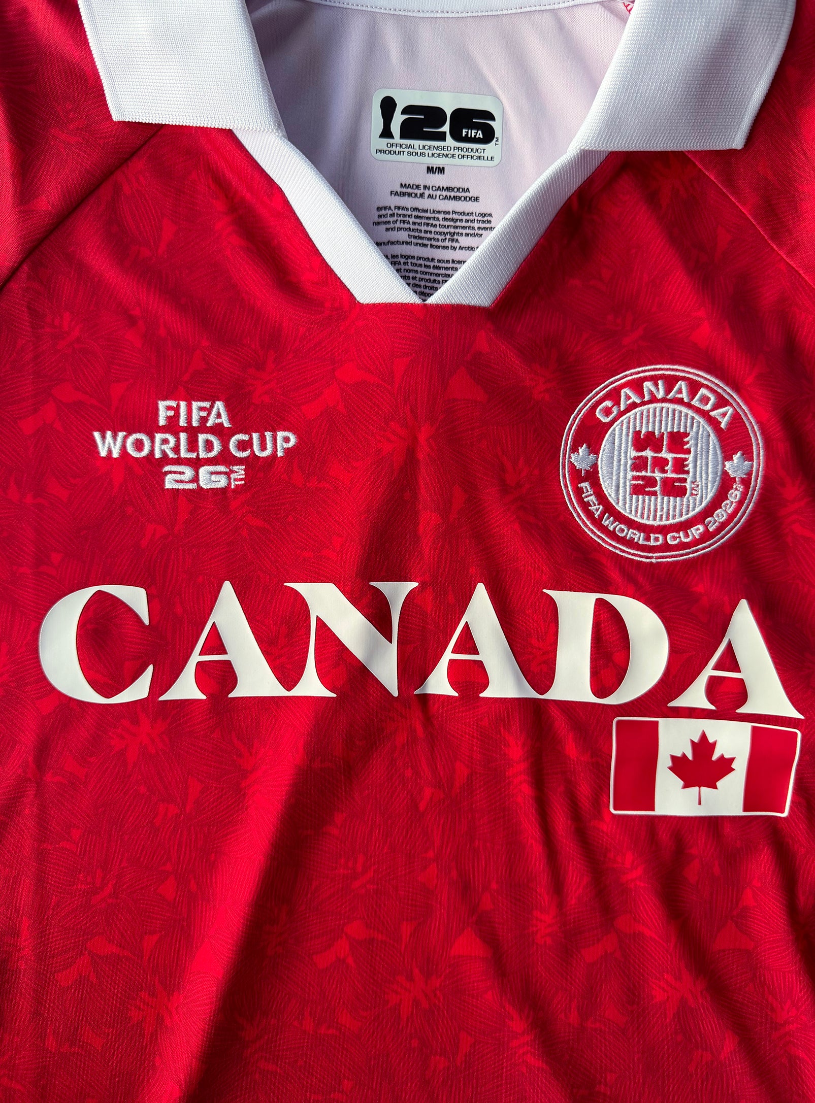 Canada Collar Soccer Jersey