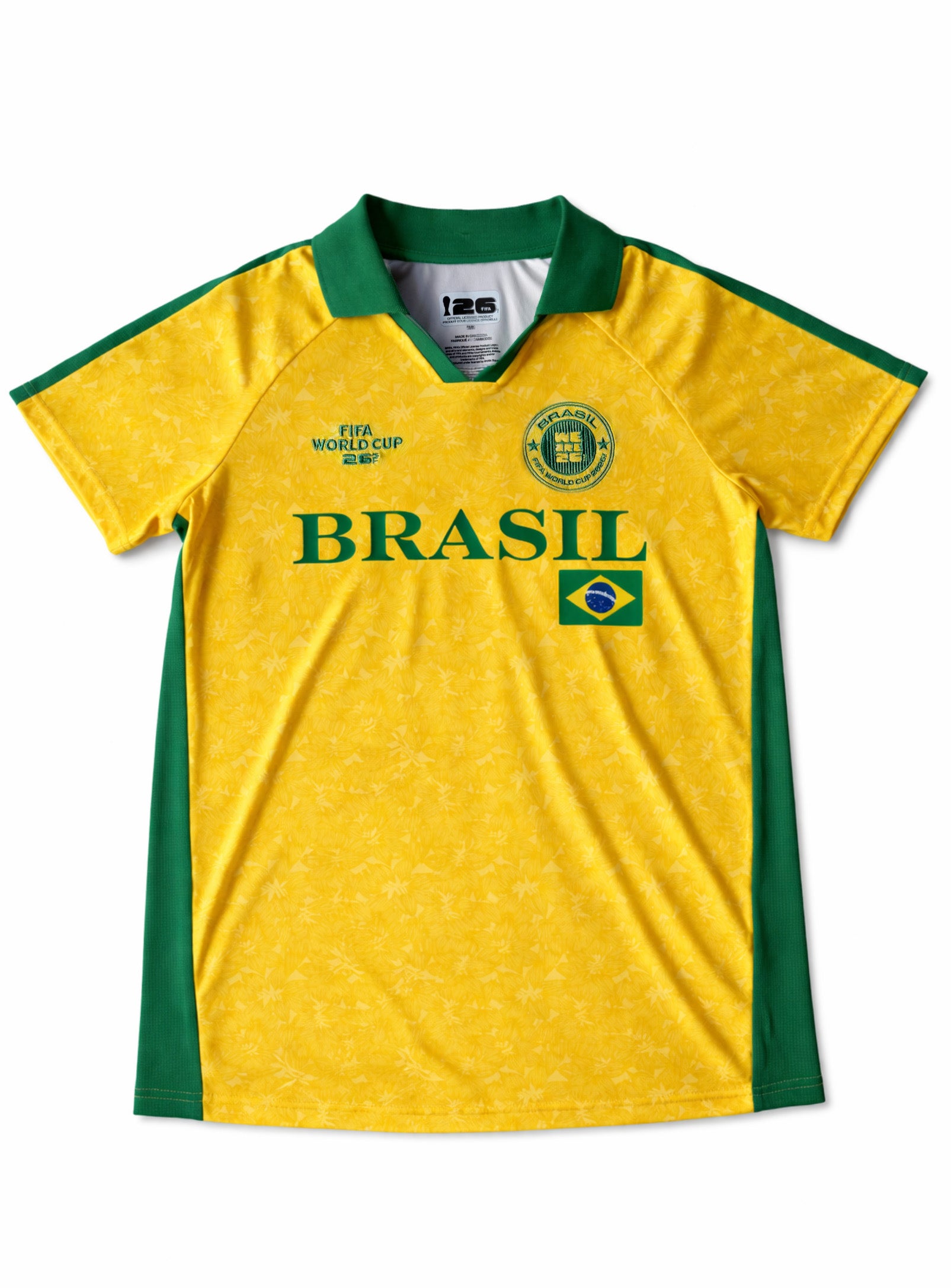 Brasil Collar Soccer Jersey