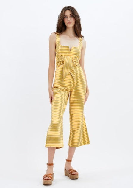 NADINE | Striped Terry Jumpsuit || NADINE | Combinaison en éponge rayée