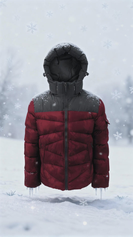 ALLTON | Engineered quilted Puffer printed Jacket || ALLTON | Veste matelassée imprimée à garnissage technique