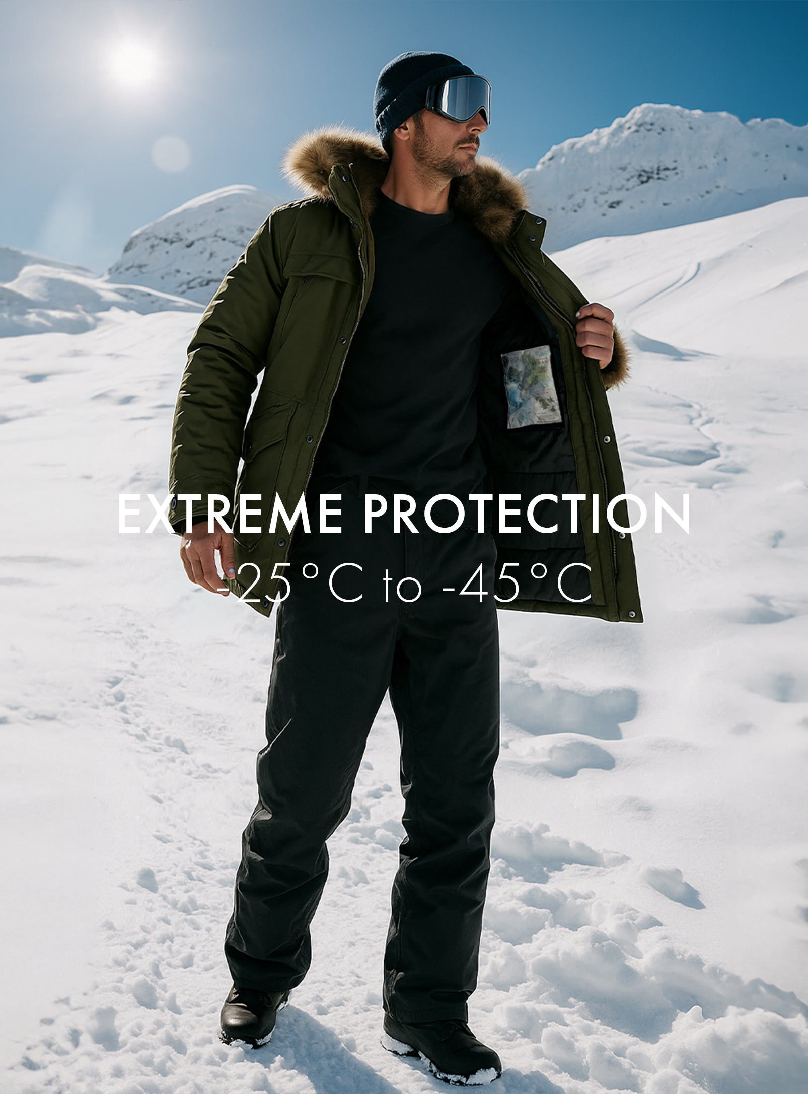 MARIANO | Parka mi longueur à capu