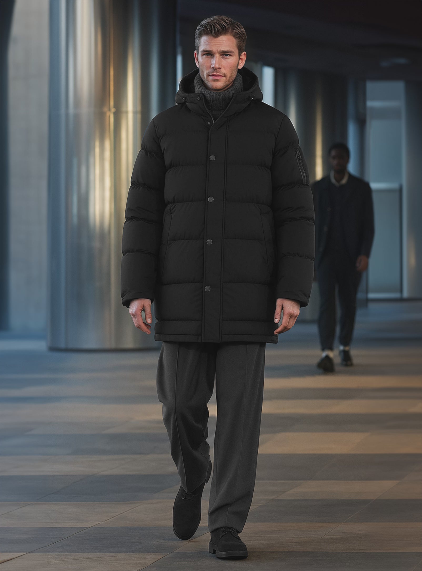 LEVI | Manteau polaire longue