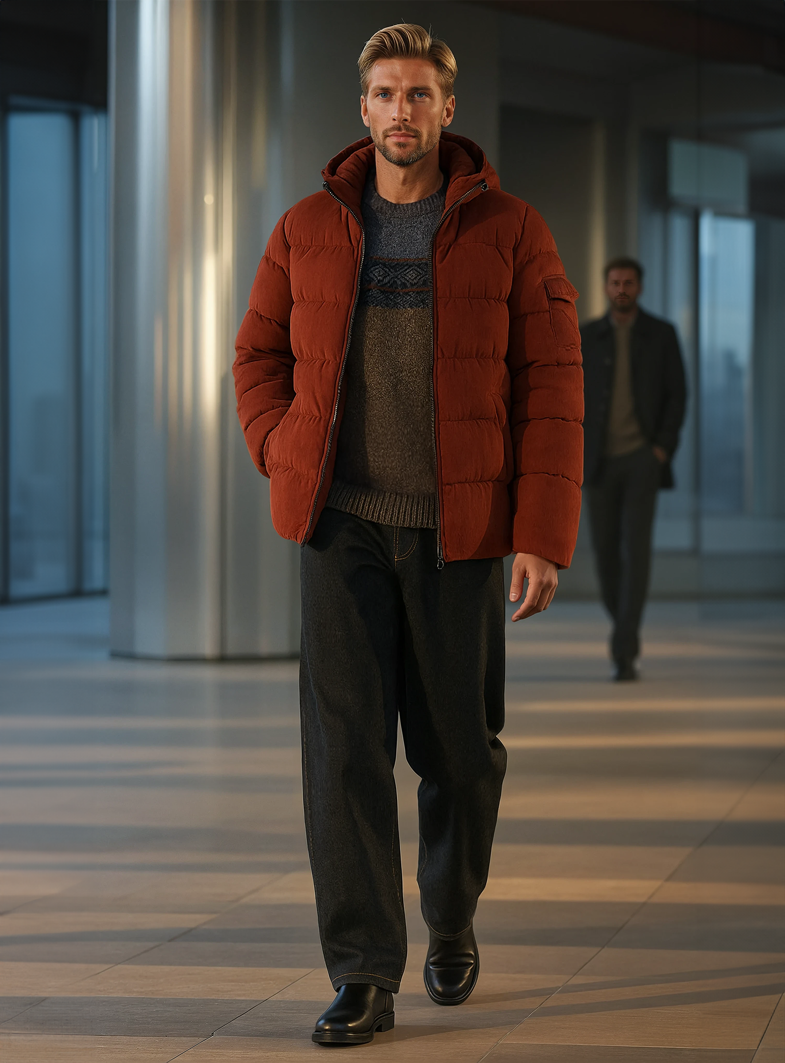 ASHTON | Veste polaire en velo