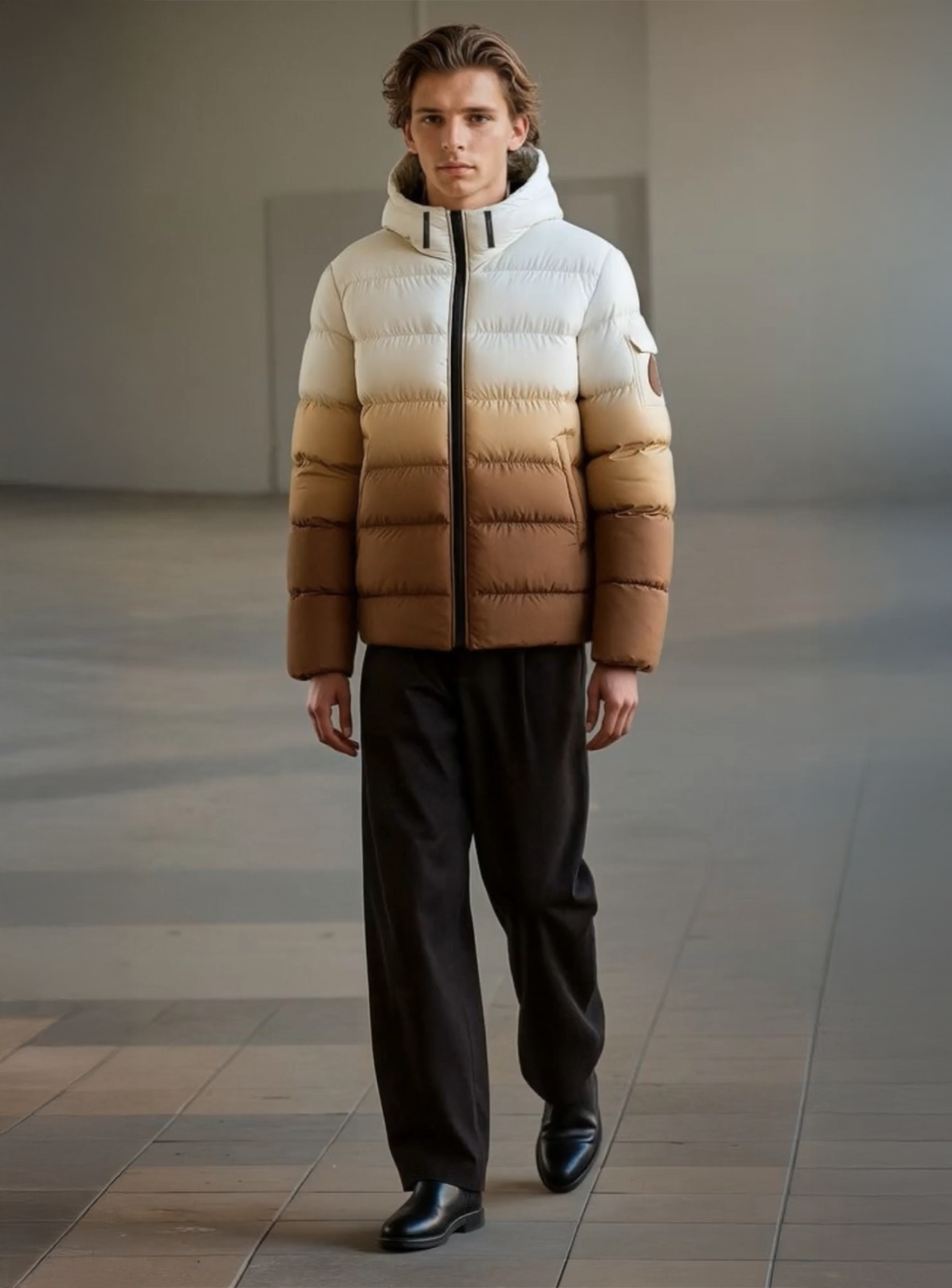 AKSEL | Veste polaire Dip Dye