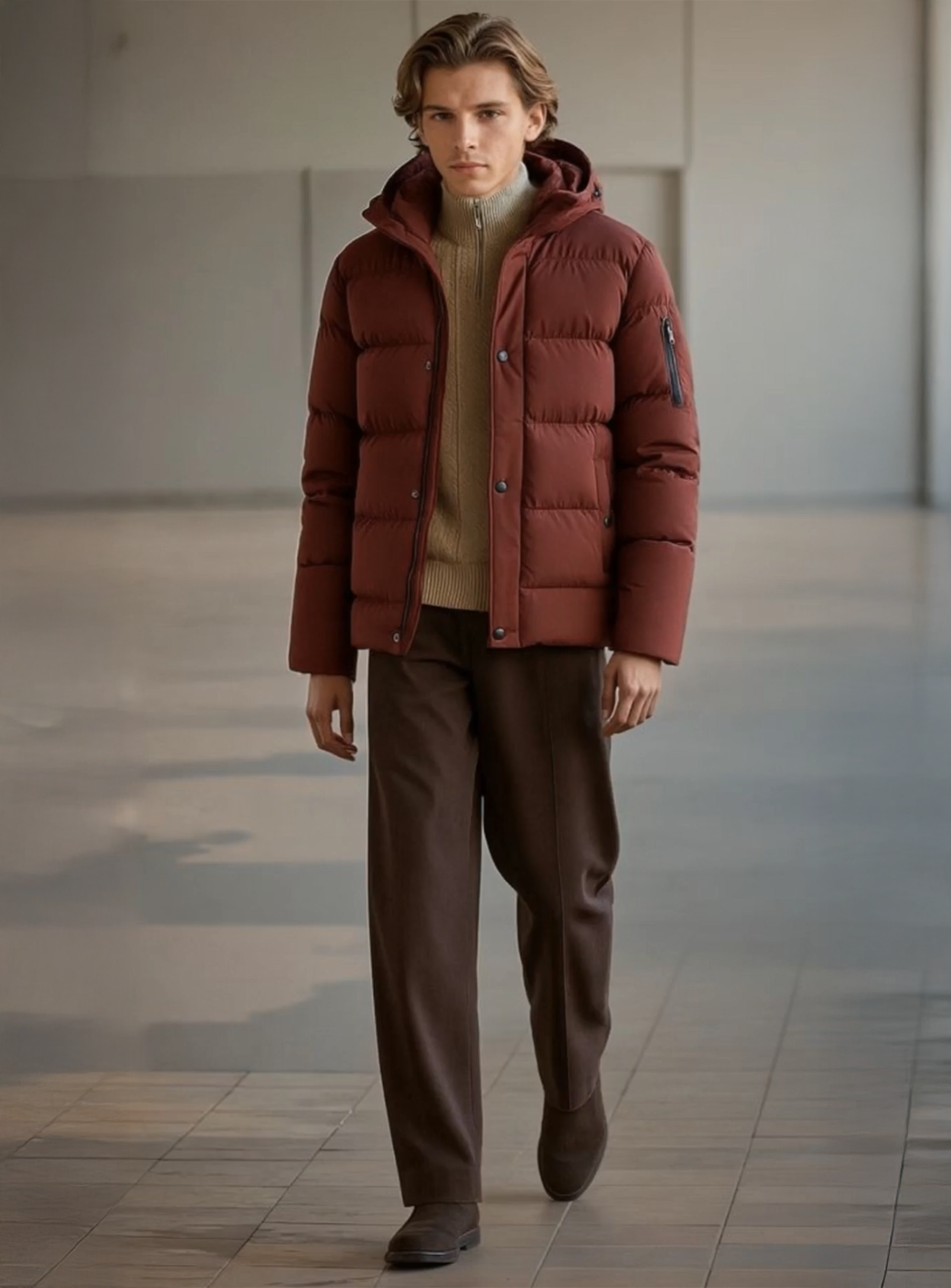 HUNTERLY | Bomber matelassé