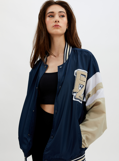 CARKDALE Varsity baseball jacket CARKDALE Veste de baseball un Point Zero