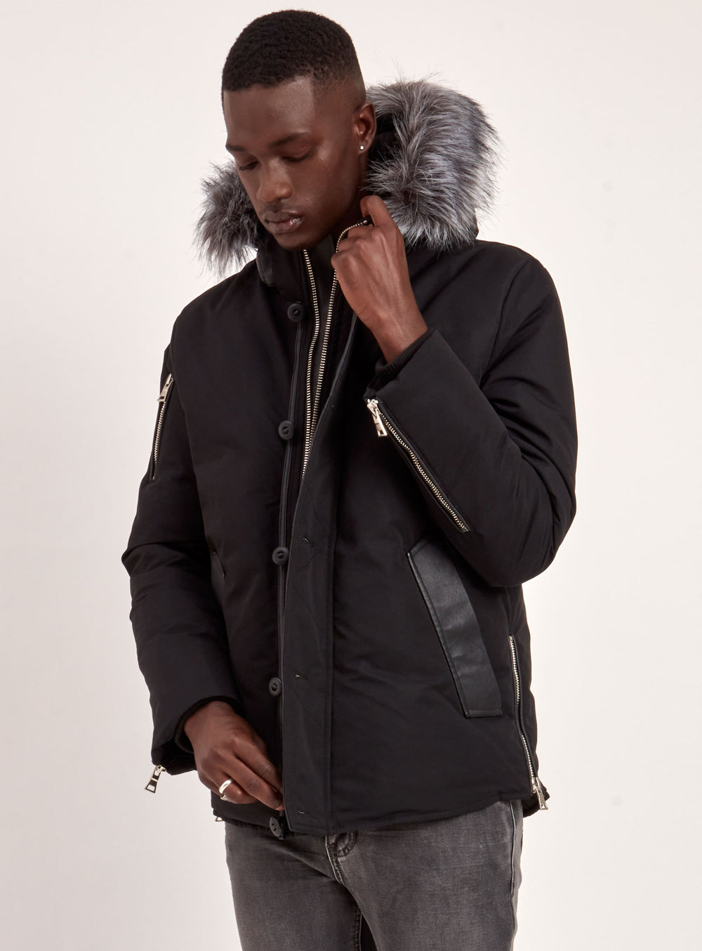 TOFINO | BLACK LABEL PREMIUM DOWN RACCOON FUR TRIM JACKET ||TOFINO | PREMIUM BLACK LABEL AVEC FOURRURE DE RATON LAVEUR